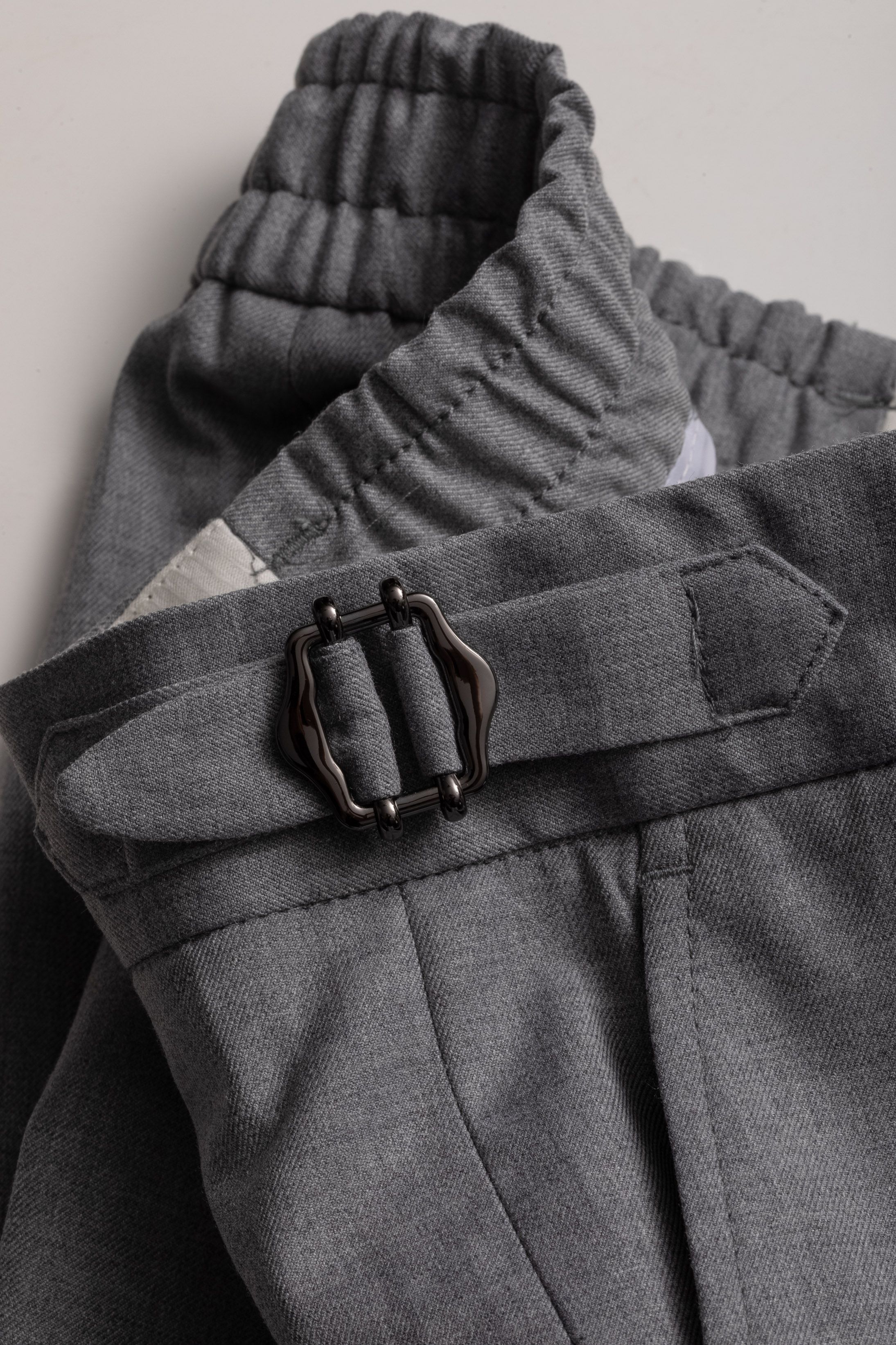 Calça social Slim Fit Milano Cinza claro