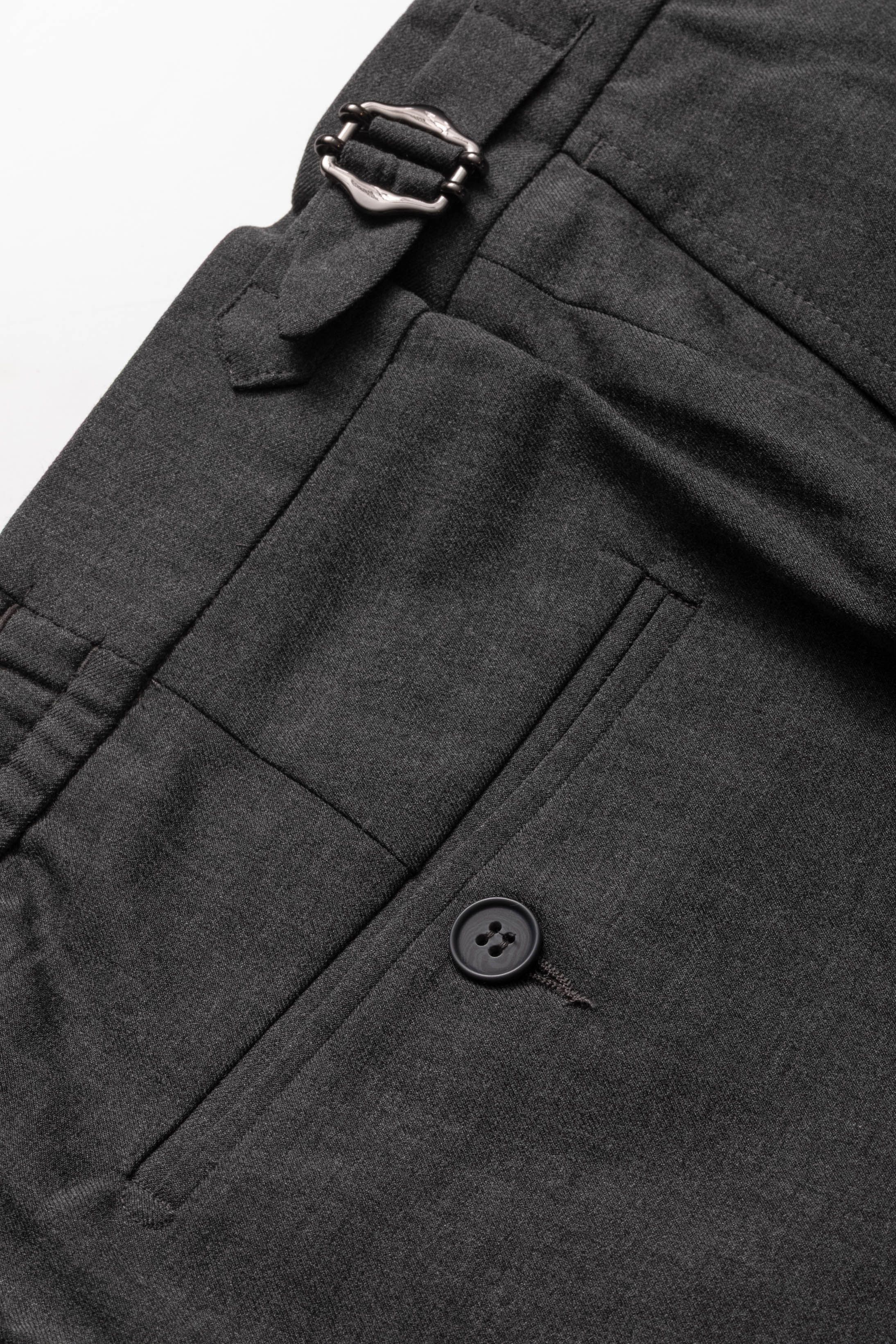Calça social Slim Fit Milano Cinza Médio