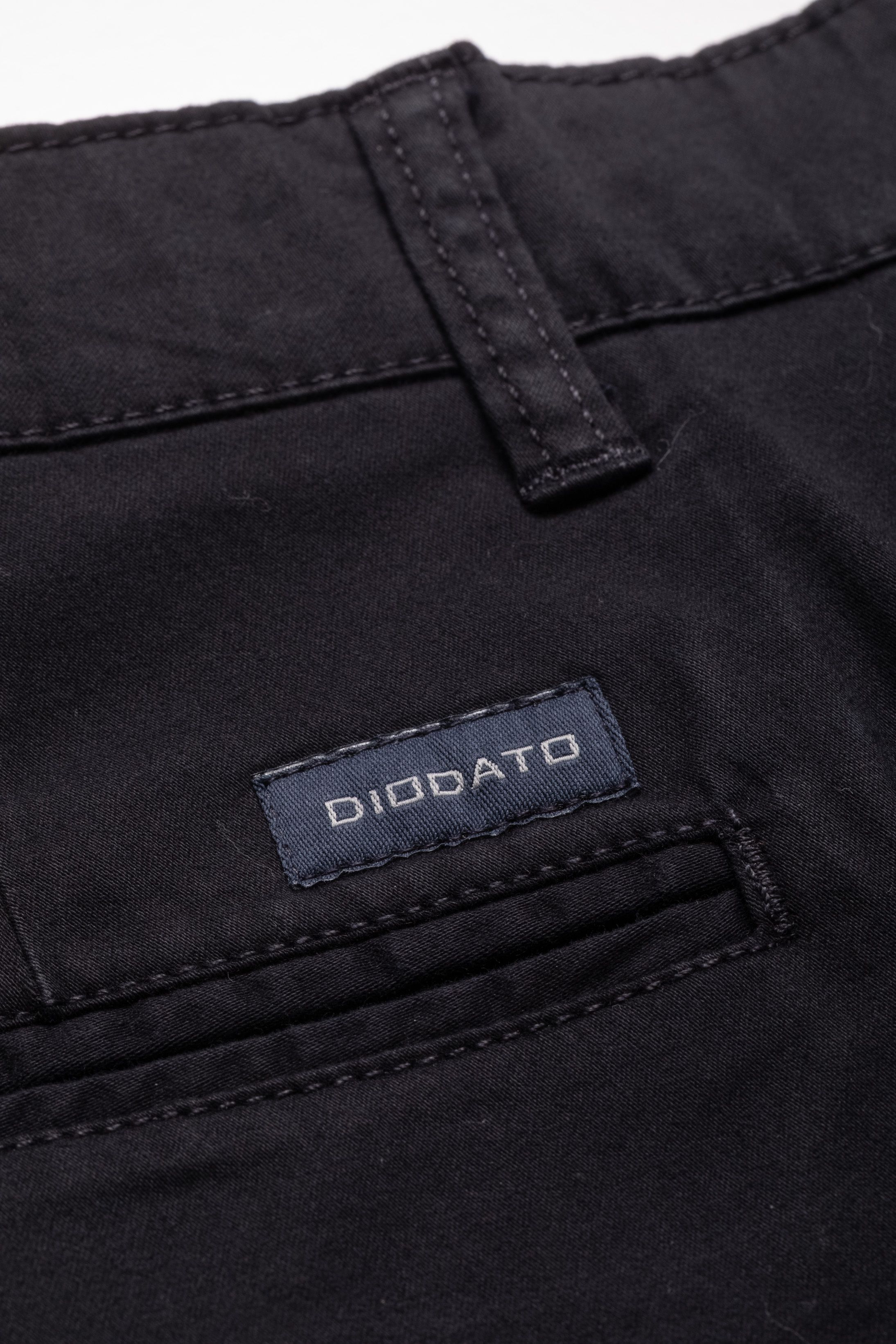 Calça Sport Pima Cotton Regular Preto - Diodato Alfaiataria