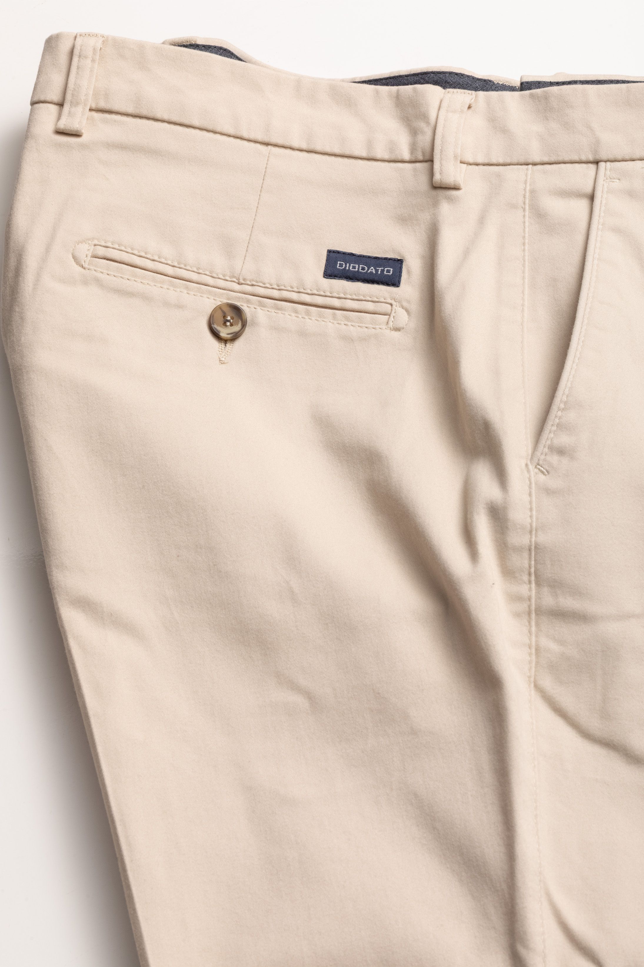 Calça Sport Pima Cotton Slim Fit Cru