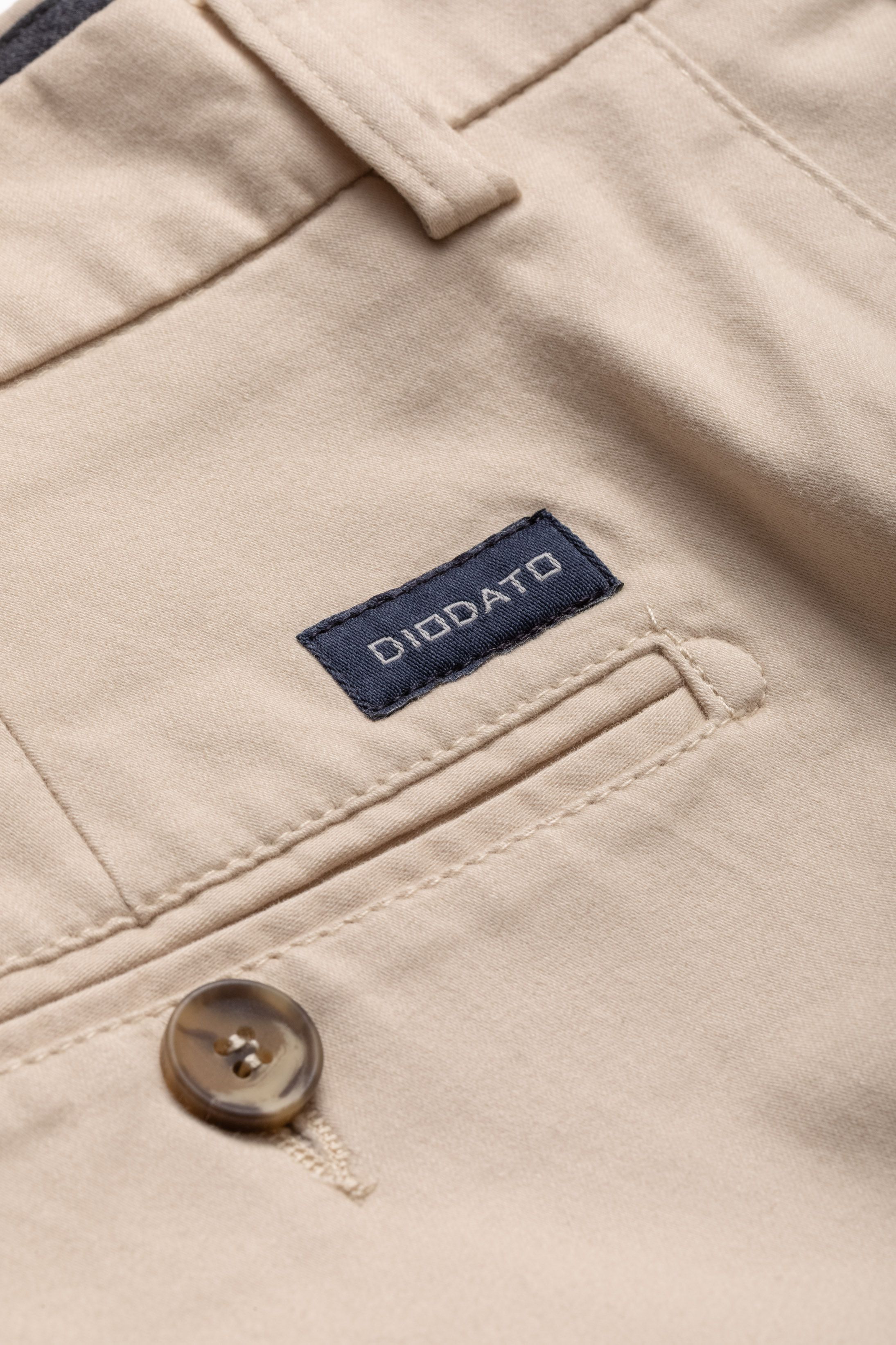 Calça Sport Pima Cotton Slim Fit Cru