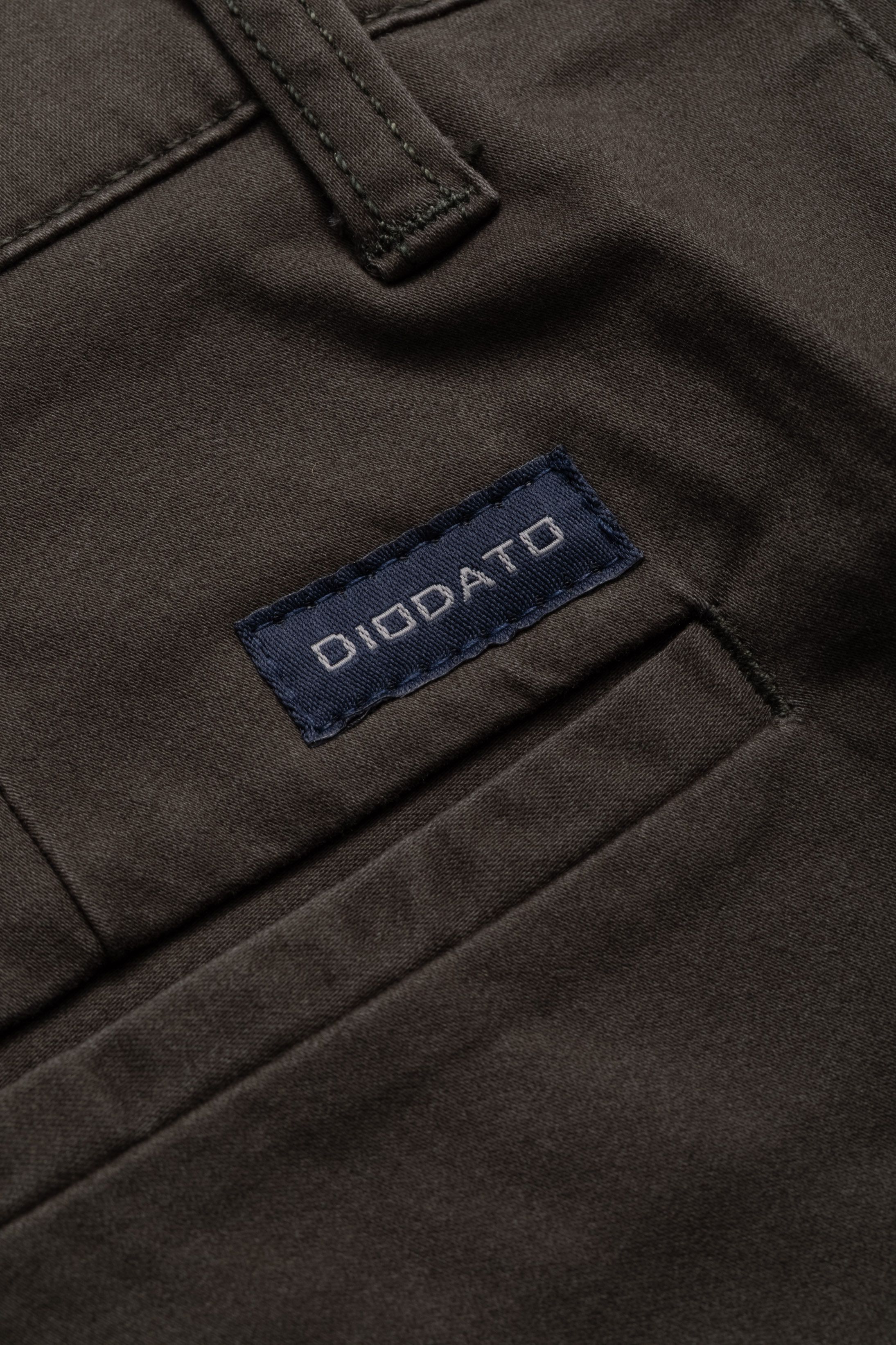 Calça Sport Slim Fit Verde - Diodato Alfaiataria