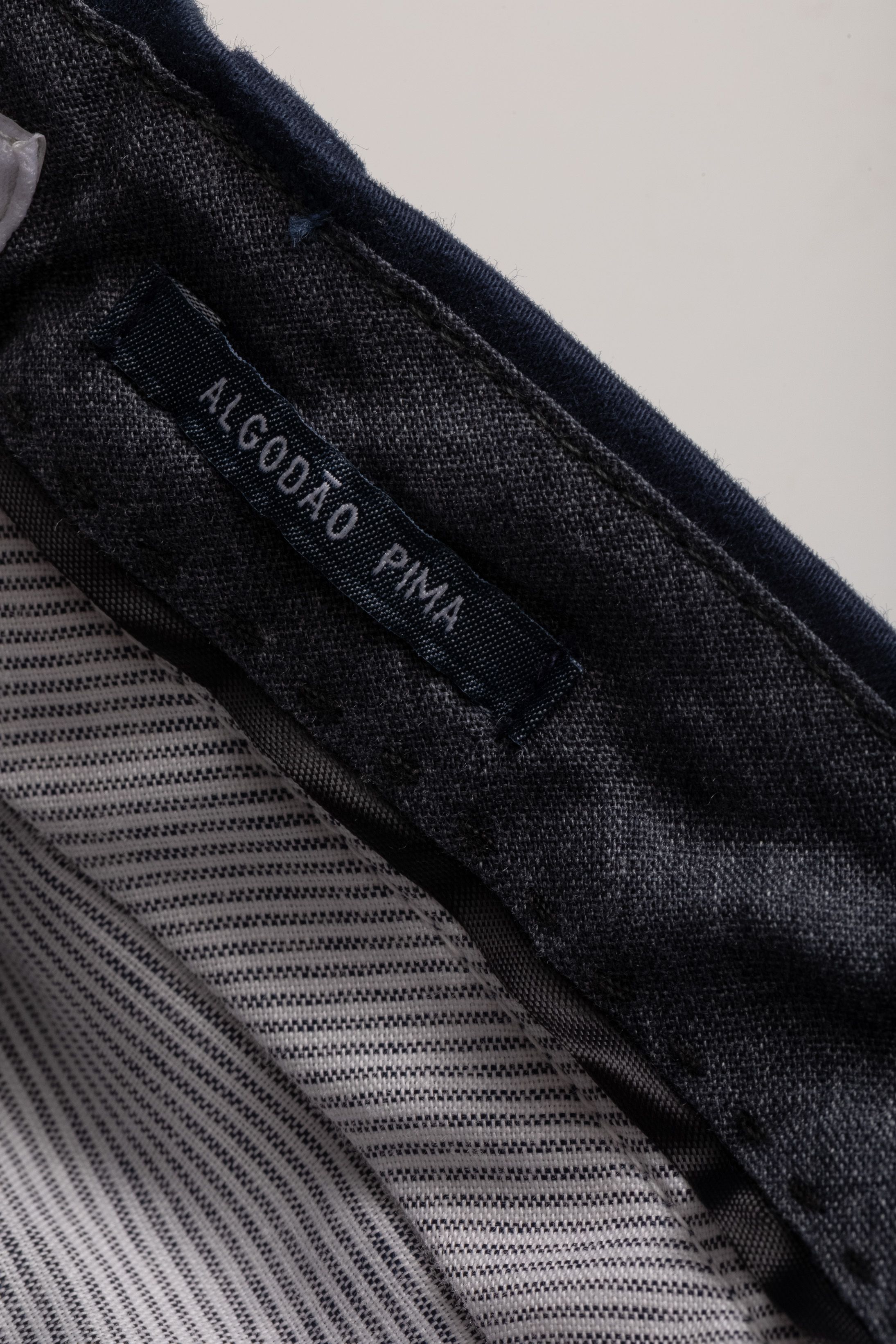 Calça Sport Pima Cotton Slim Fit Marinho