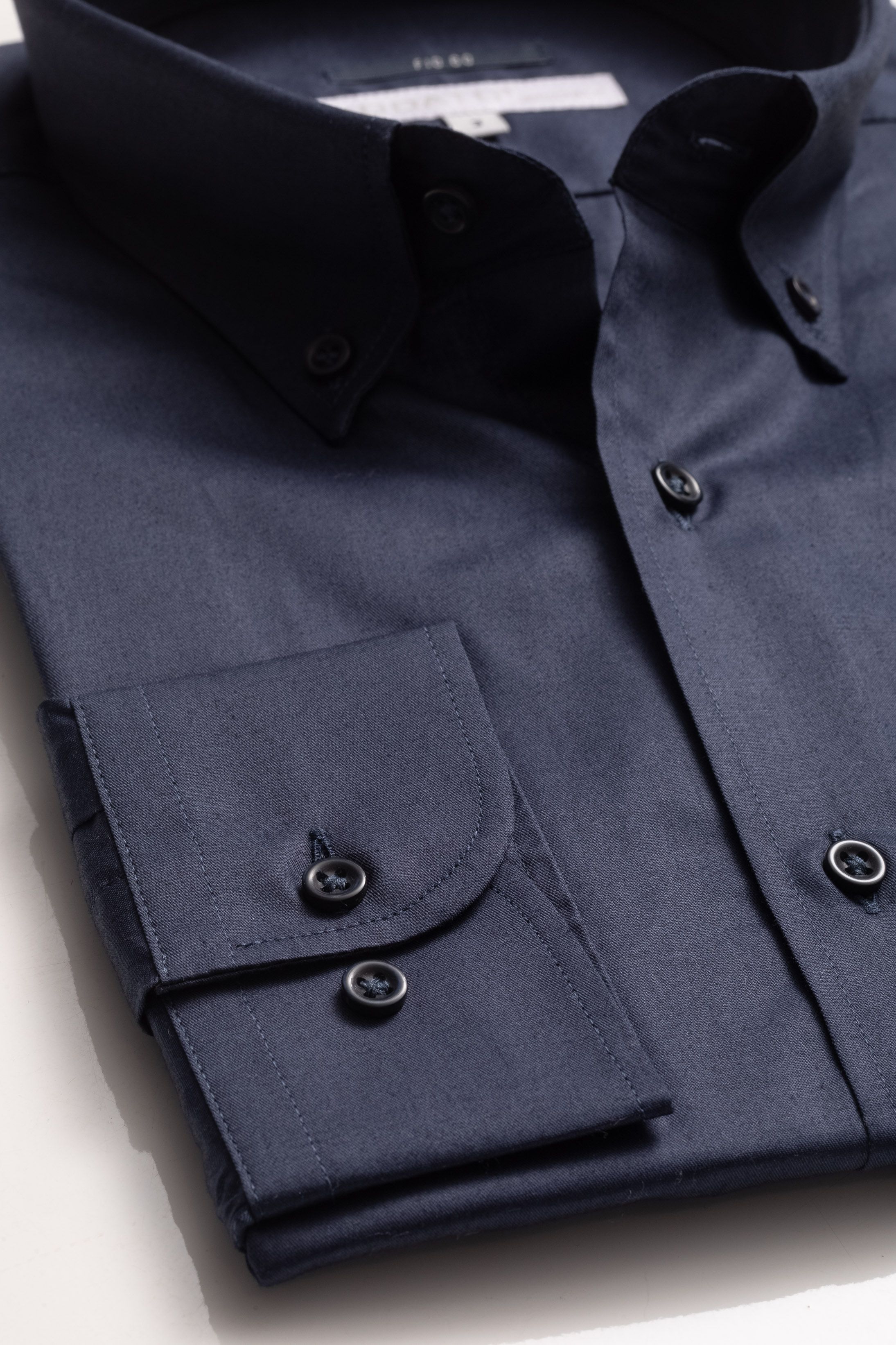 Camisa Manga Longa Regular Marinho - Diodato Alfaiataria