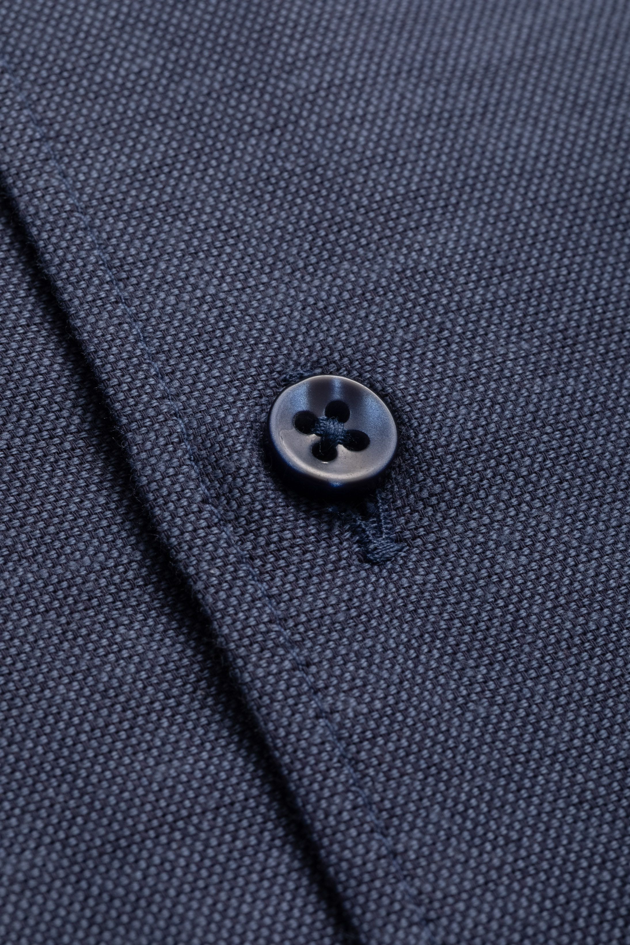 Camisa Manga Longa Slim fit Azul 