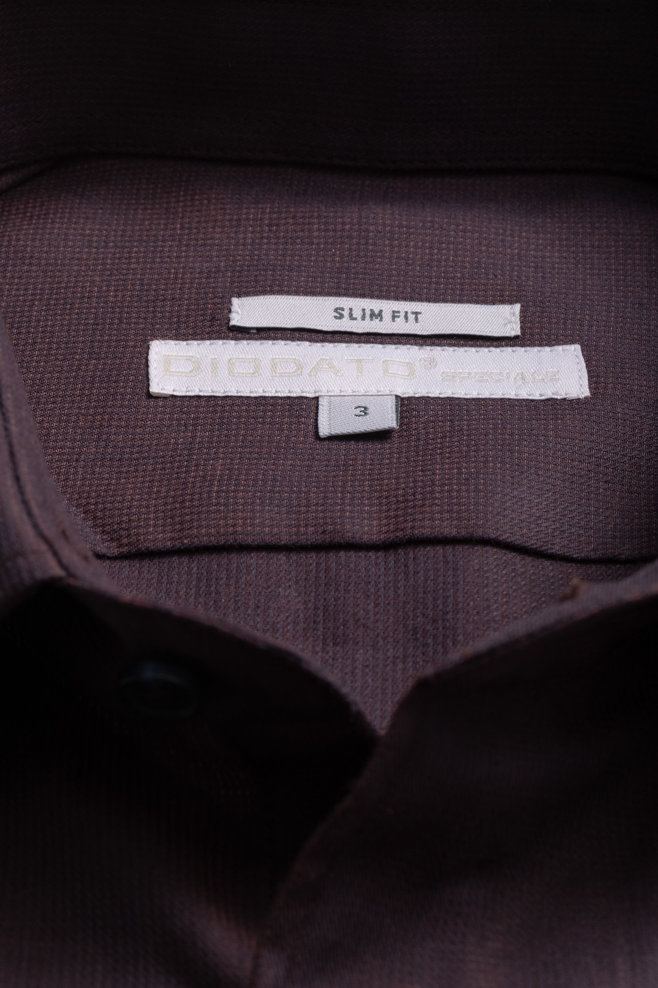 Camisa Manga Longa Slim fit Vinho