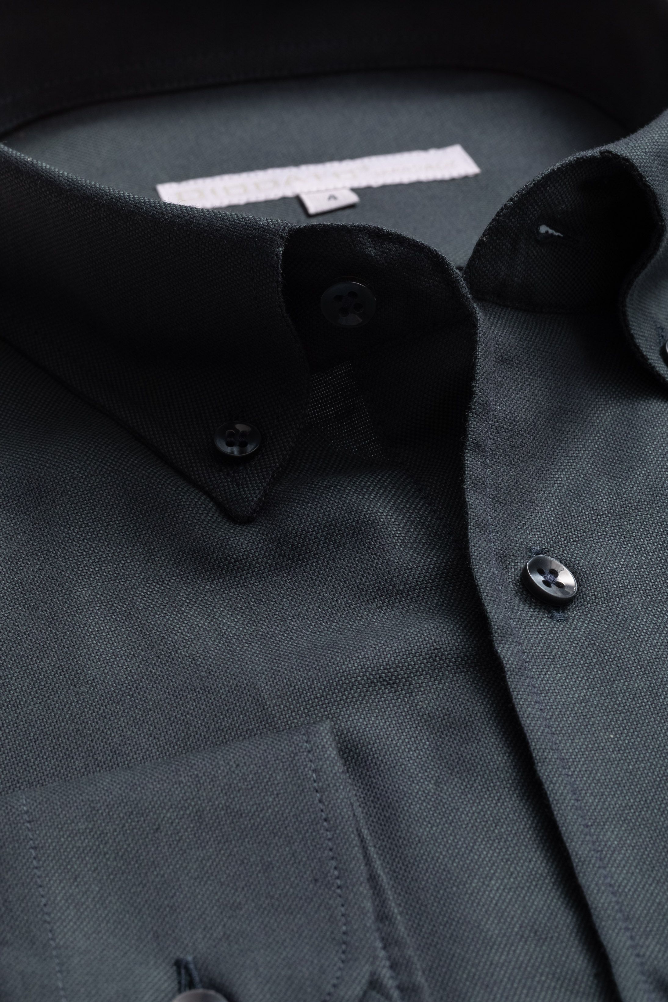 Camisa Manga Longa Regular Verde Escuro