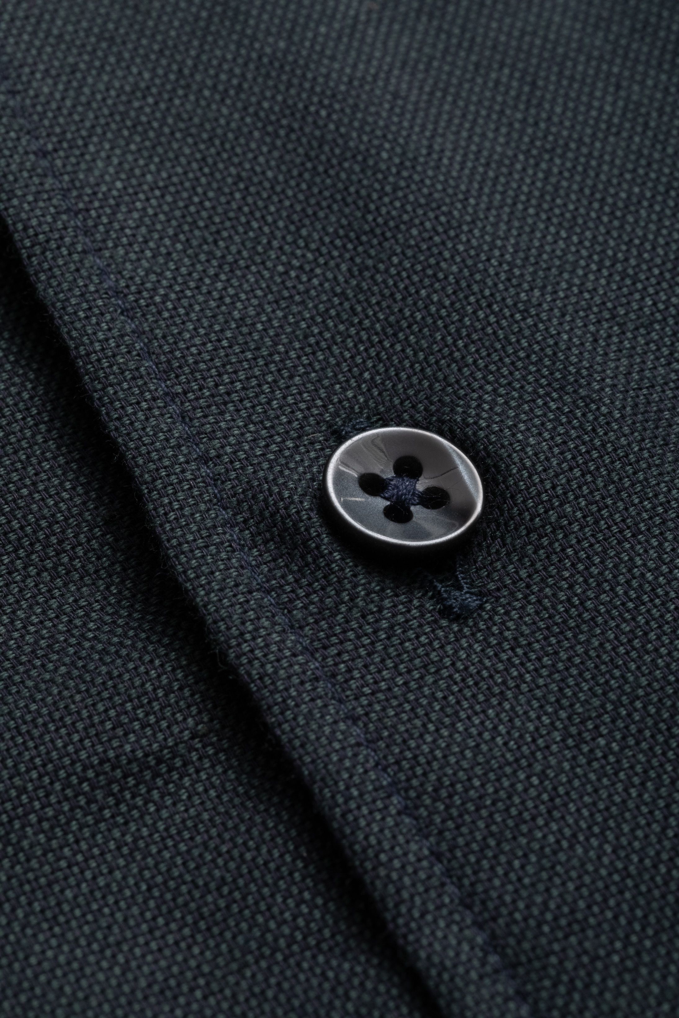 Camisa Manga Longa Regular Verde Escuro