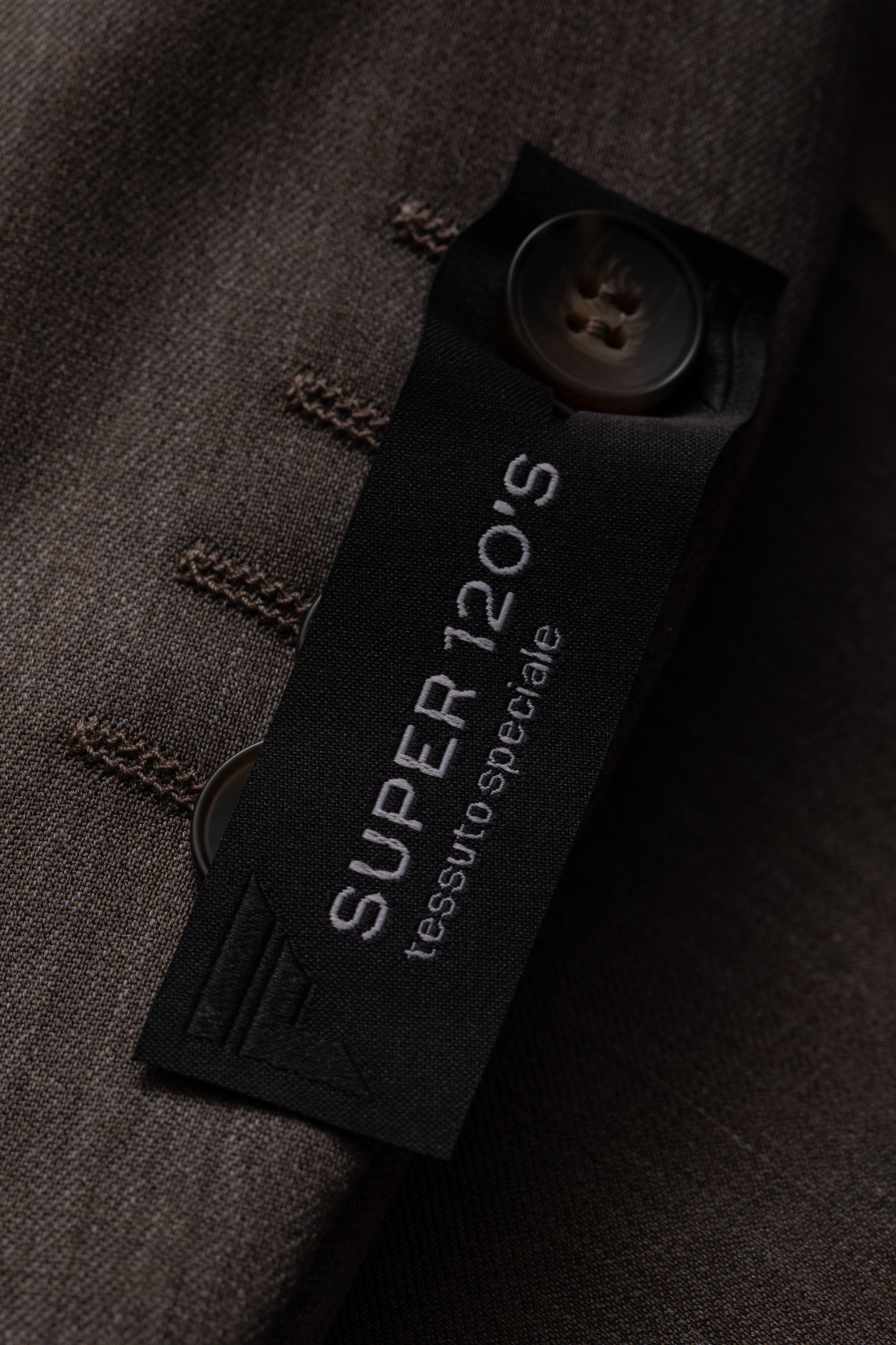 Costume Super 120 Slim Marrom claro