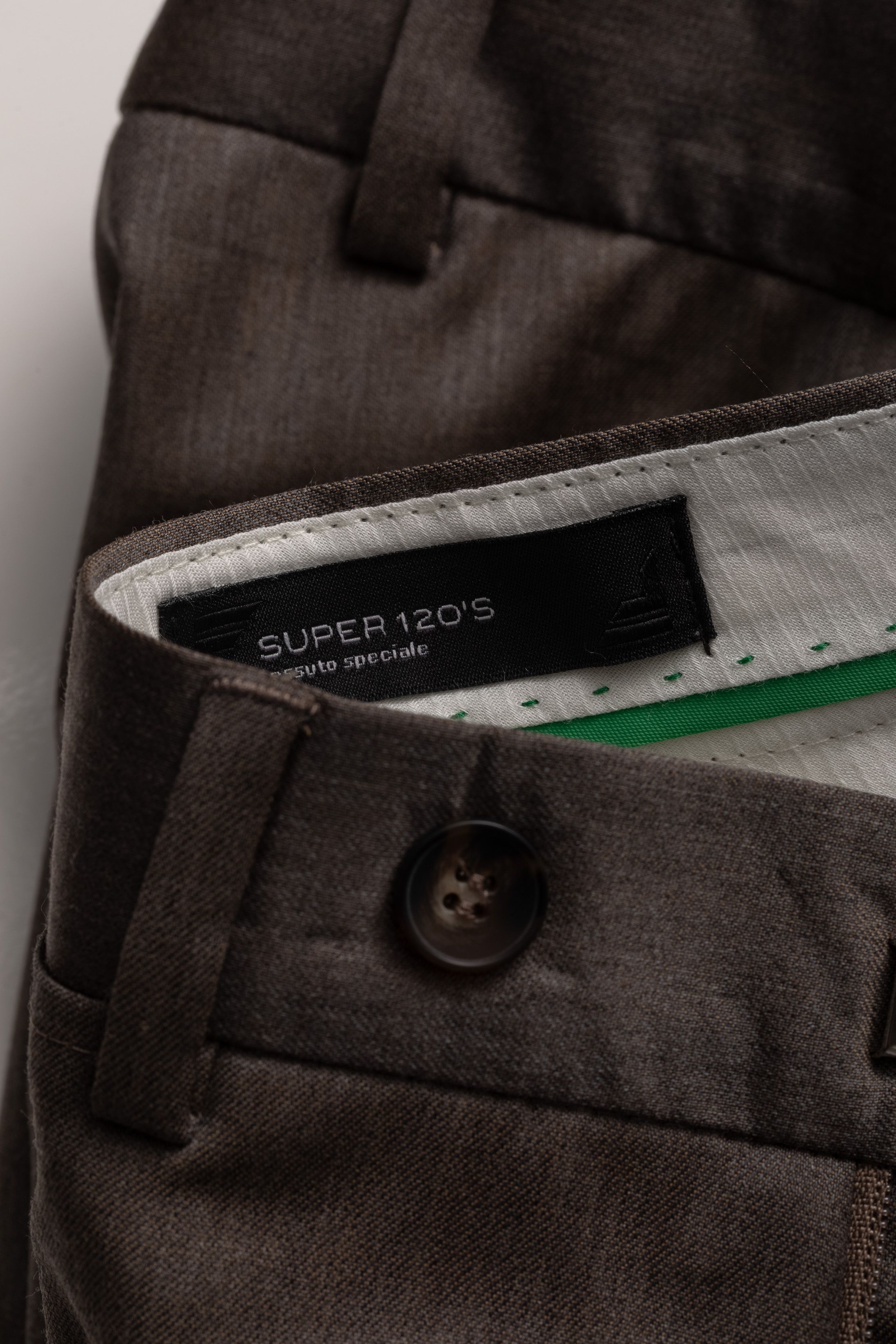 Costume Super 120 Slim Marrom claro