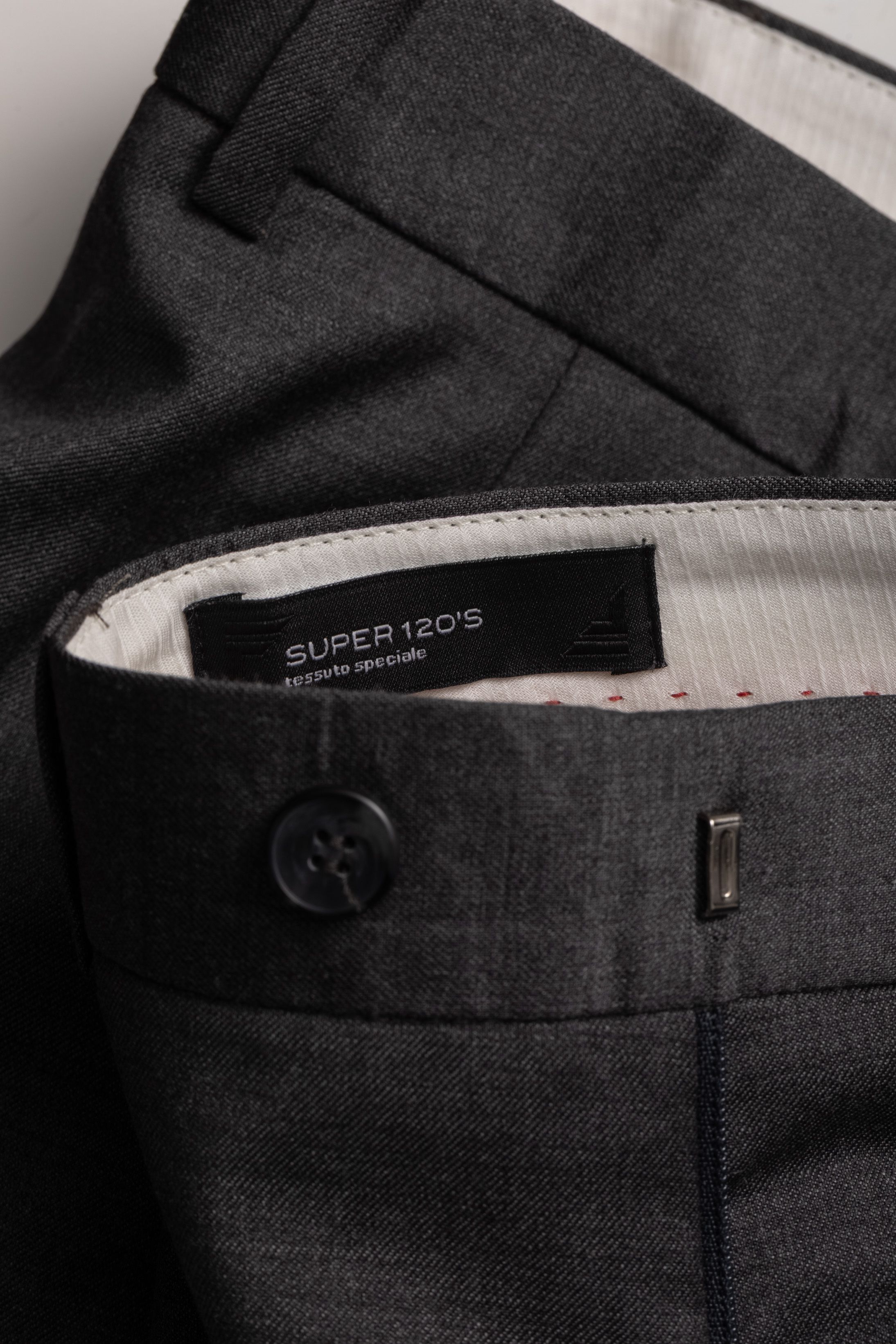 Costume Super 120 Regular Cinza Médio