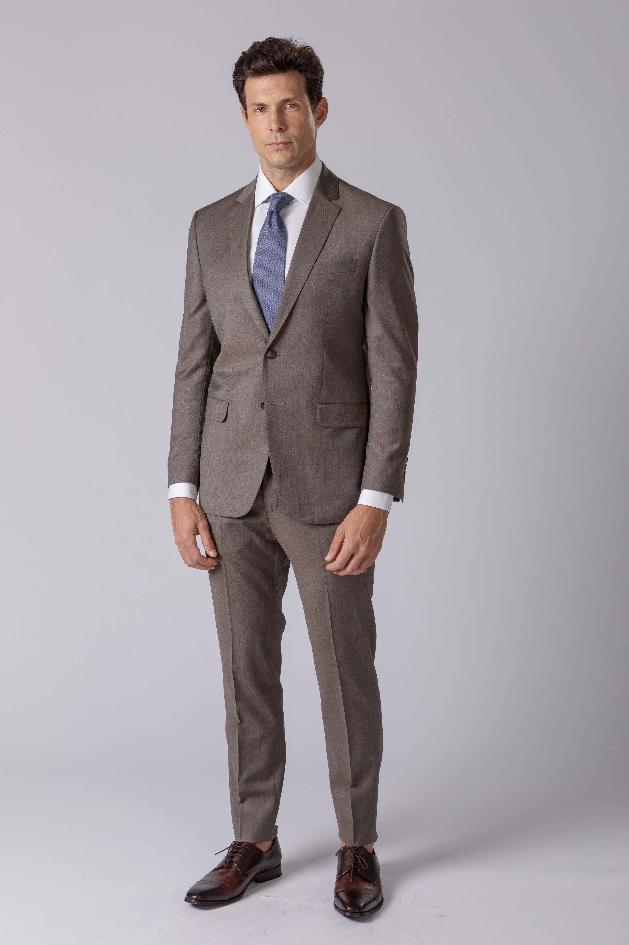 Costume Super 120 Slim Marrom claro - Diodato Alfaiataria