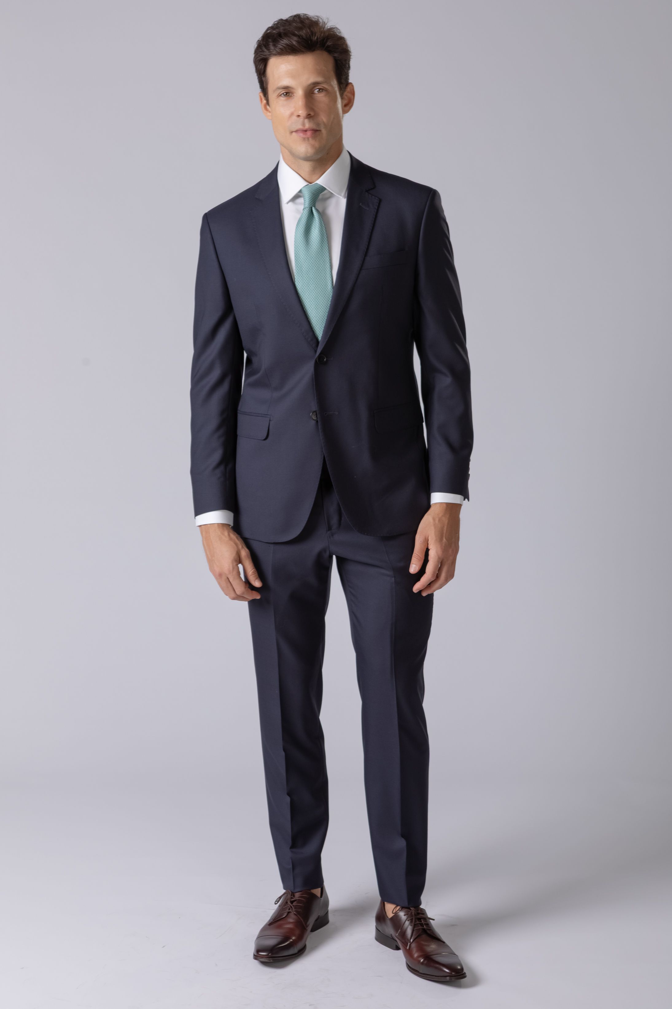 Costume Canônico Super 150 Slim Marinho - Diodato Alfaiataria