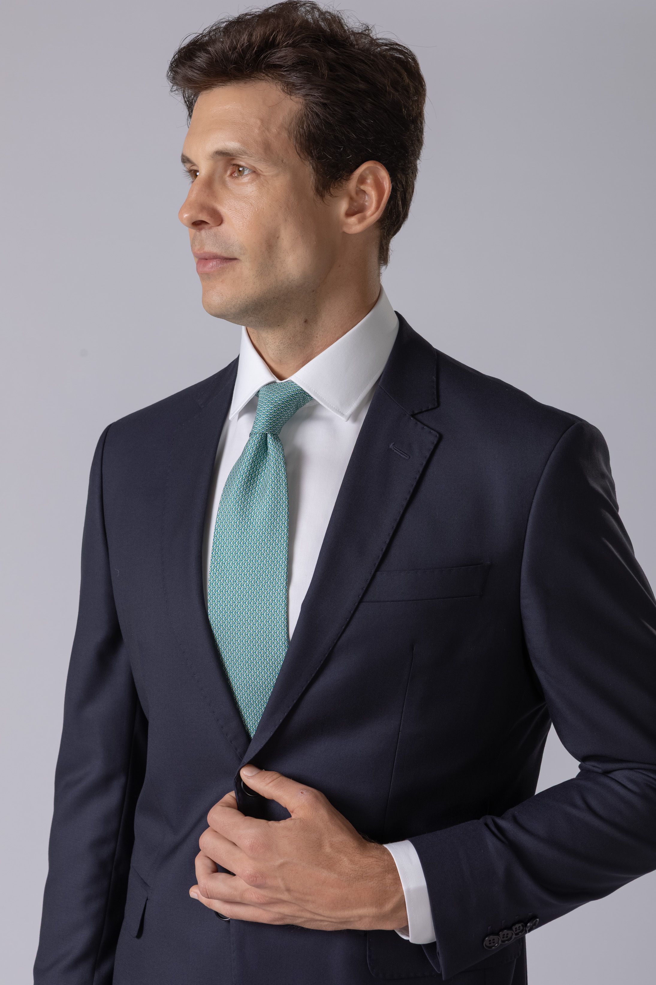 Costume Canônico Super 150 Slim Marinho
