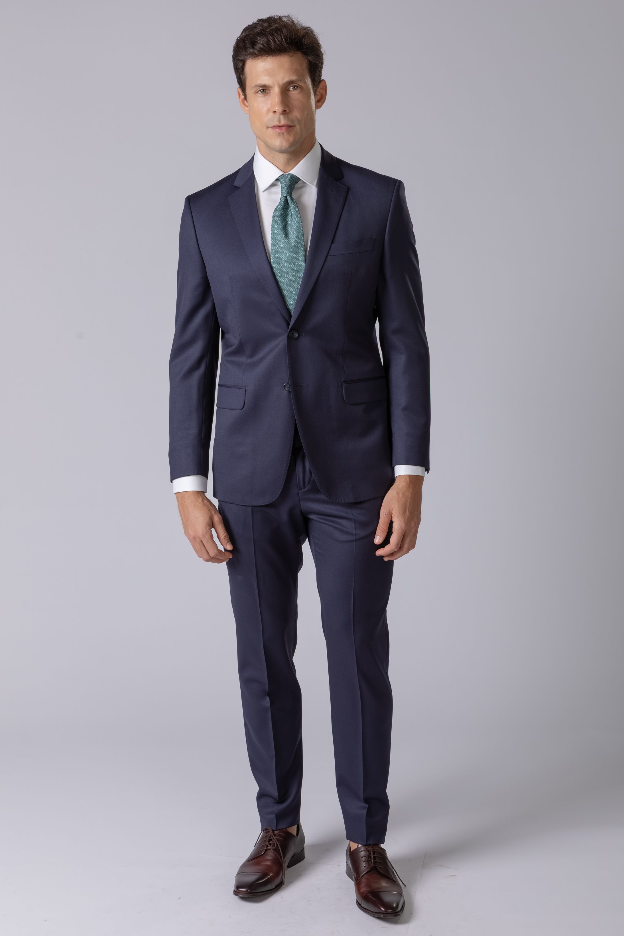 Costume Super 120 Slim Marinho 