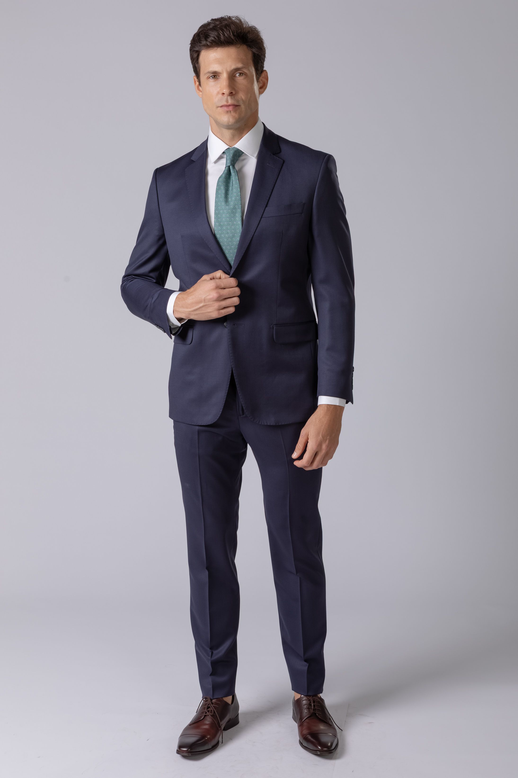 Costume Super 120 Slim Marinho 
