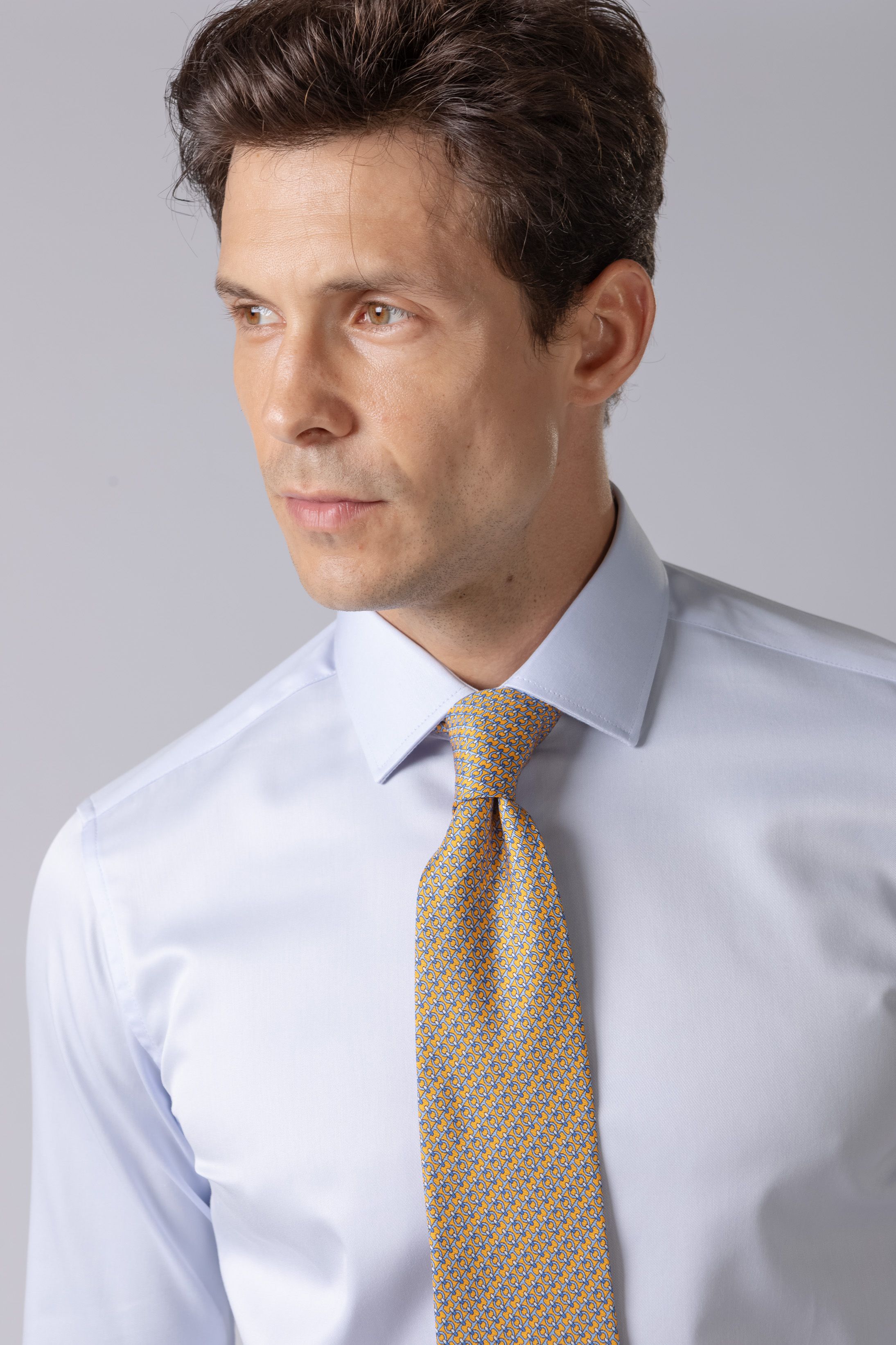Camisa Social Slim Fit Fio 100 Pima Cotton