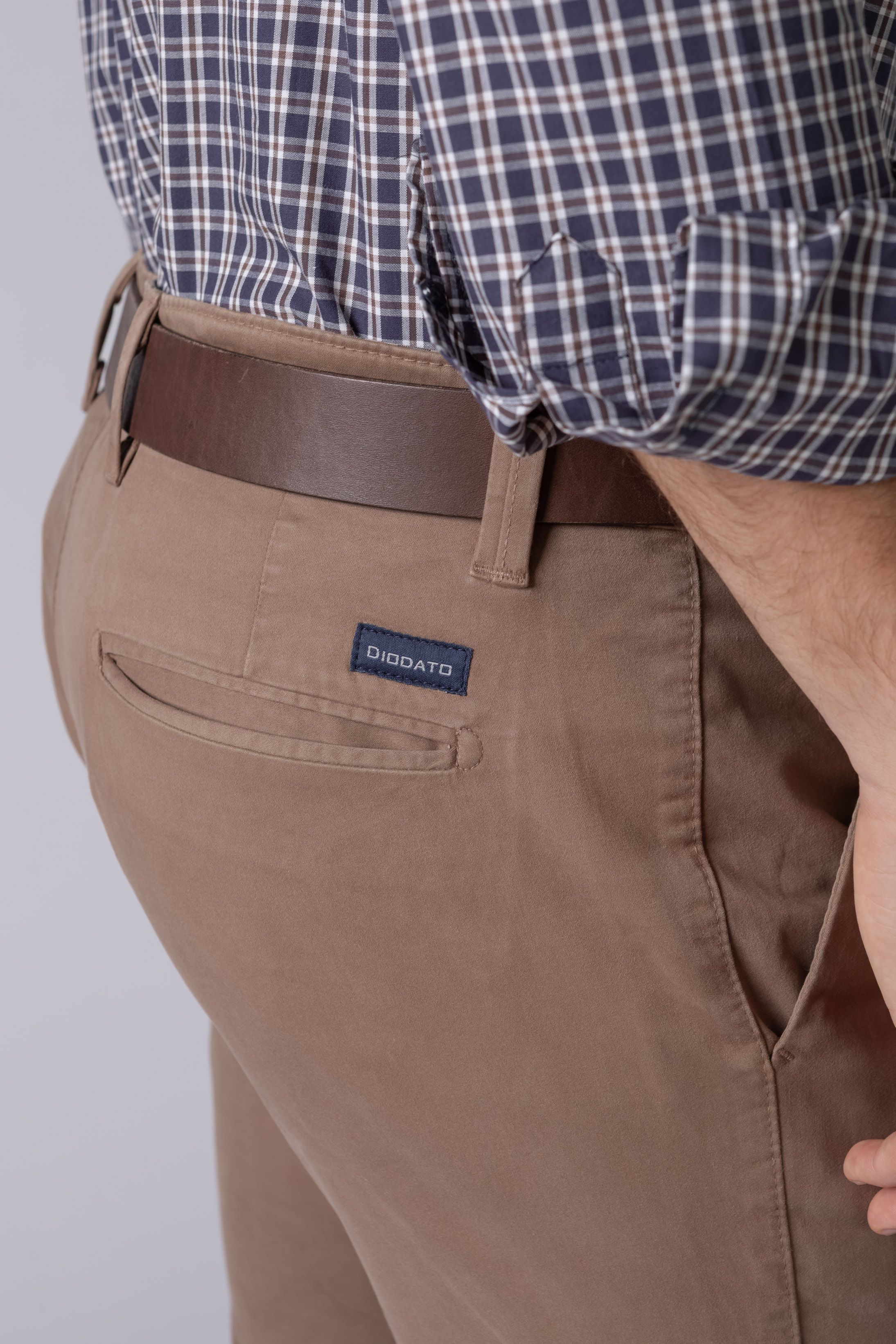 Calça Sport Slim Fit Marrom