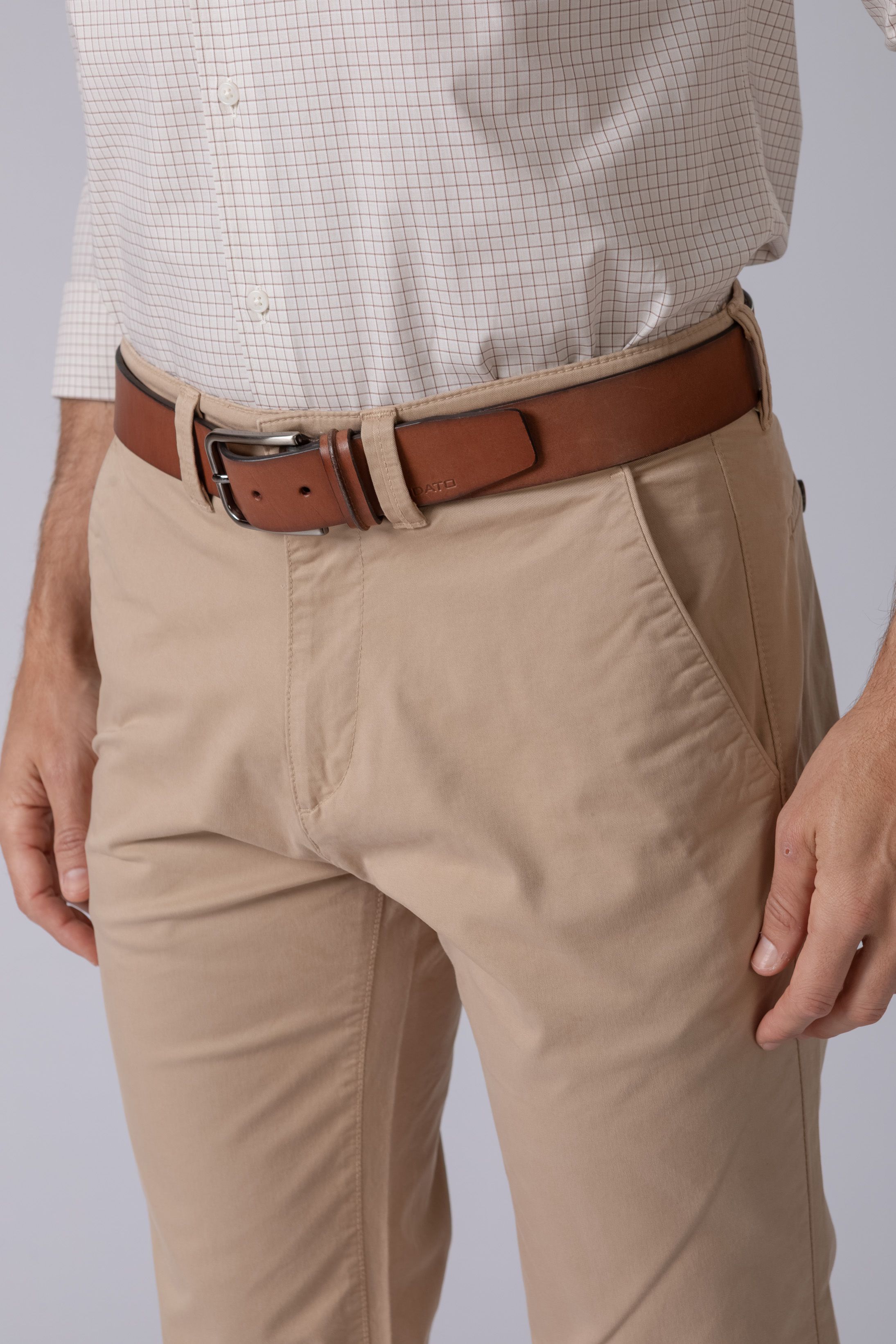 Calça Sport Slim Fit Areia