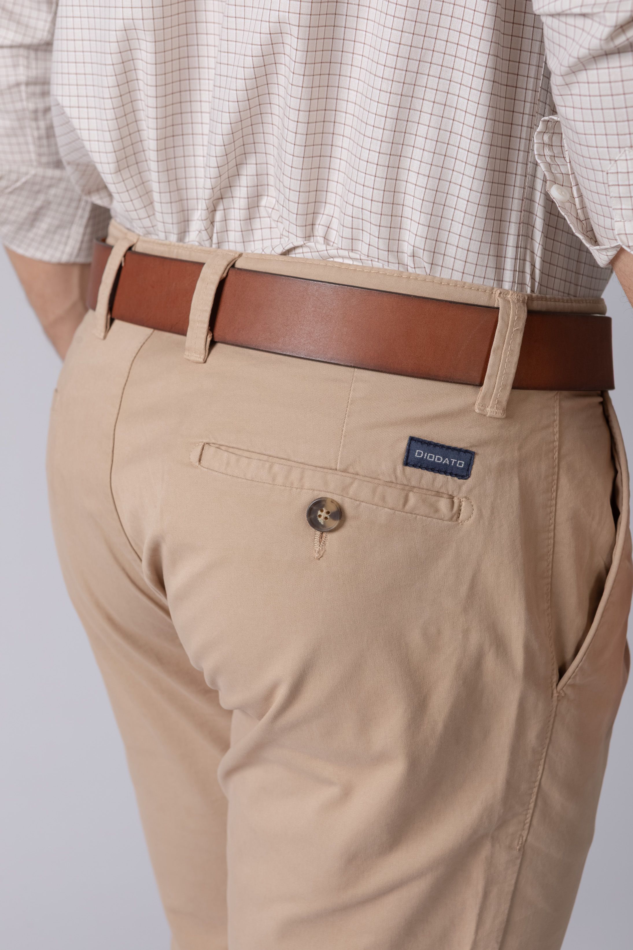 Calça Sport Slim Fit Areia