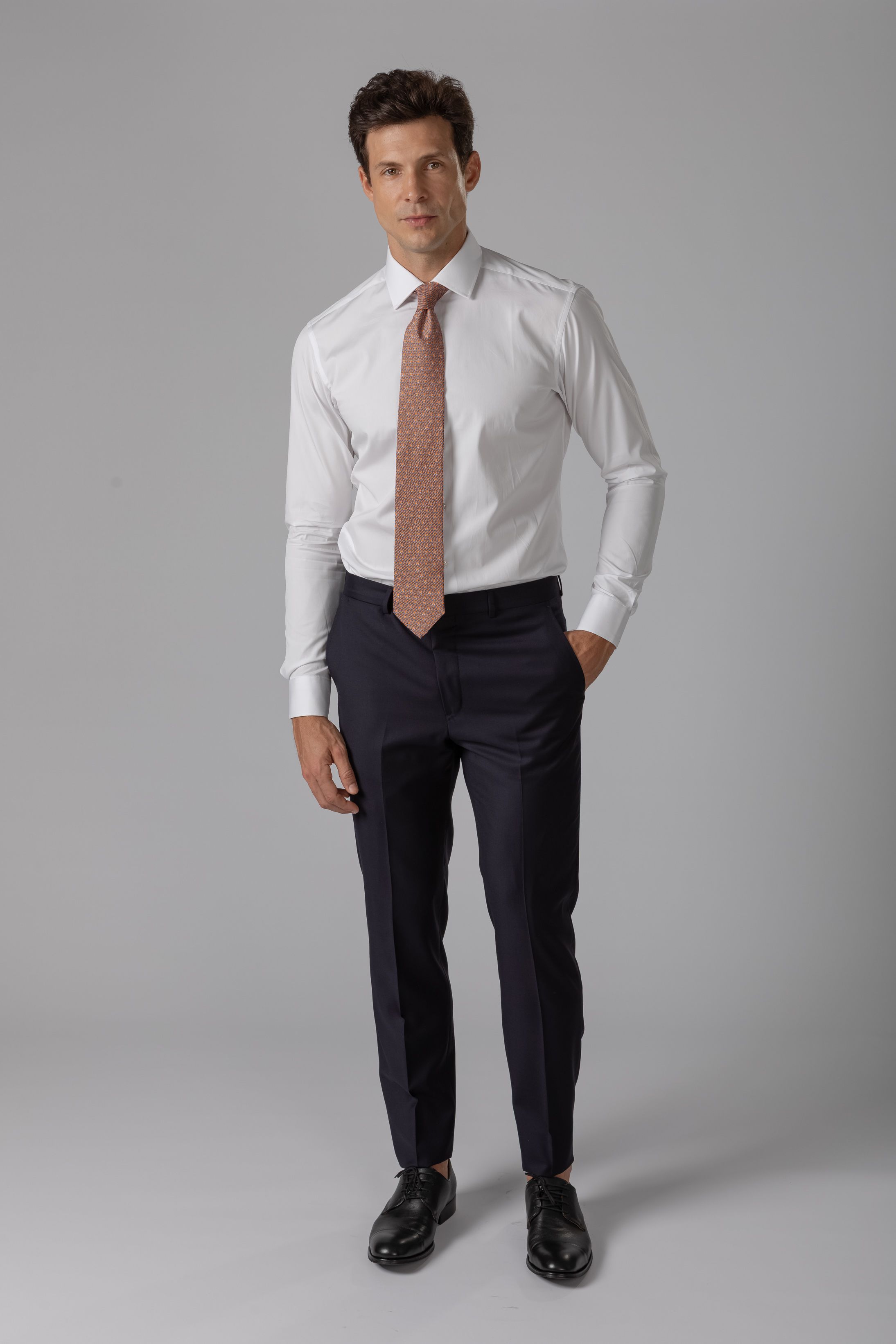 Costume Super 140 Slim Marinho noite