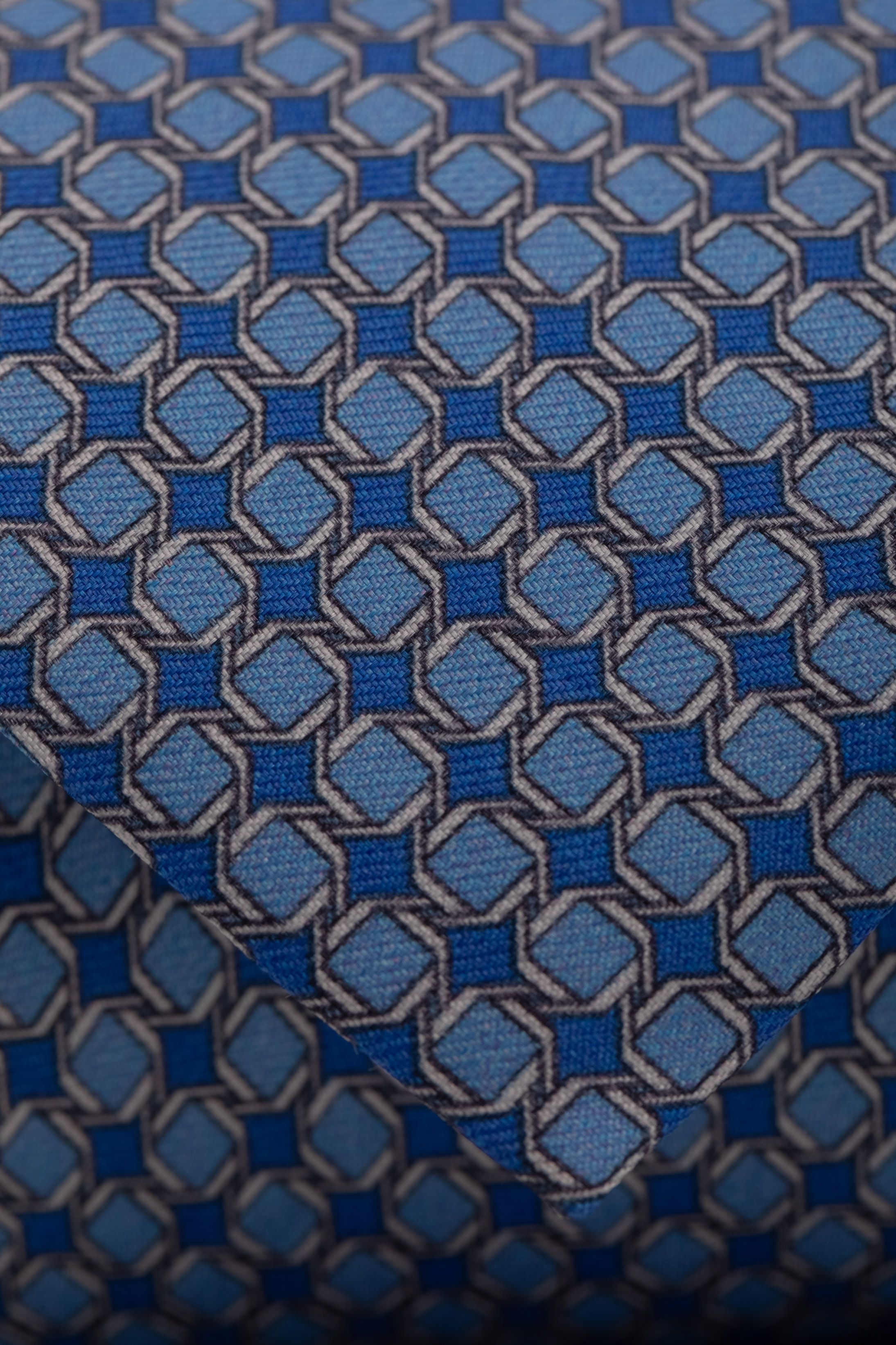 Gravata Seda Italiana Azul Claro