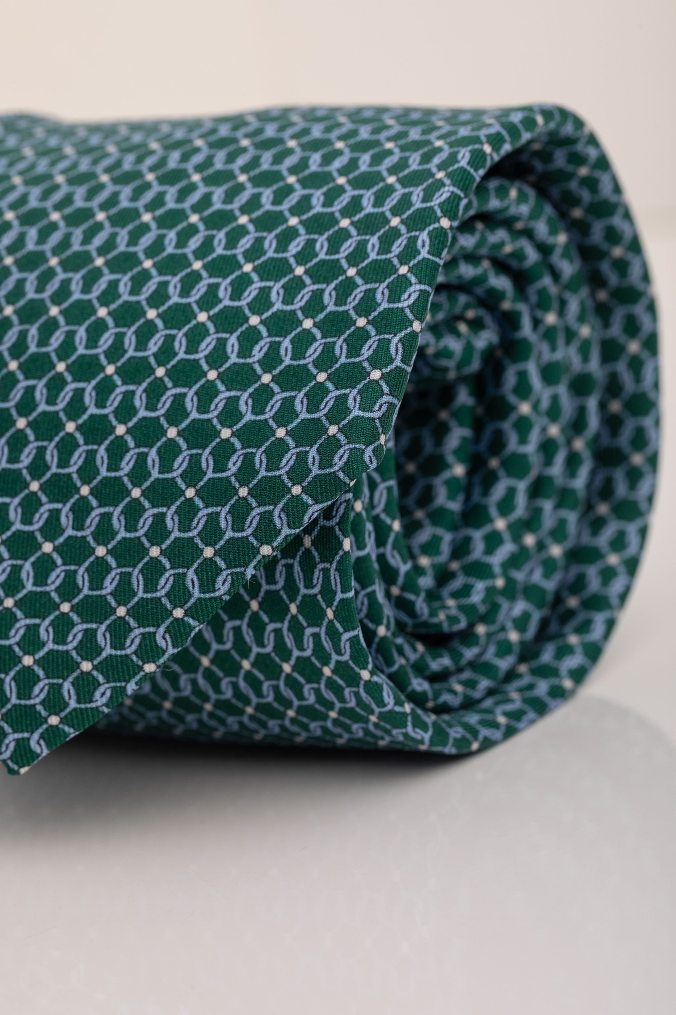 Gravata Seda Italiana Verde