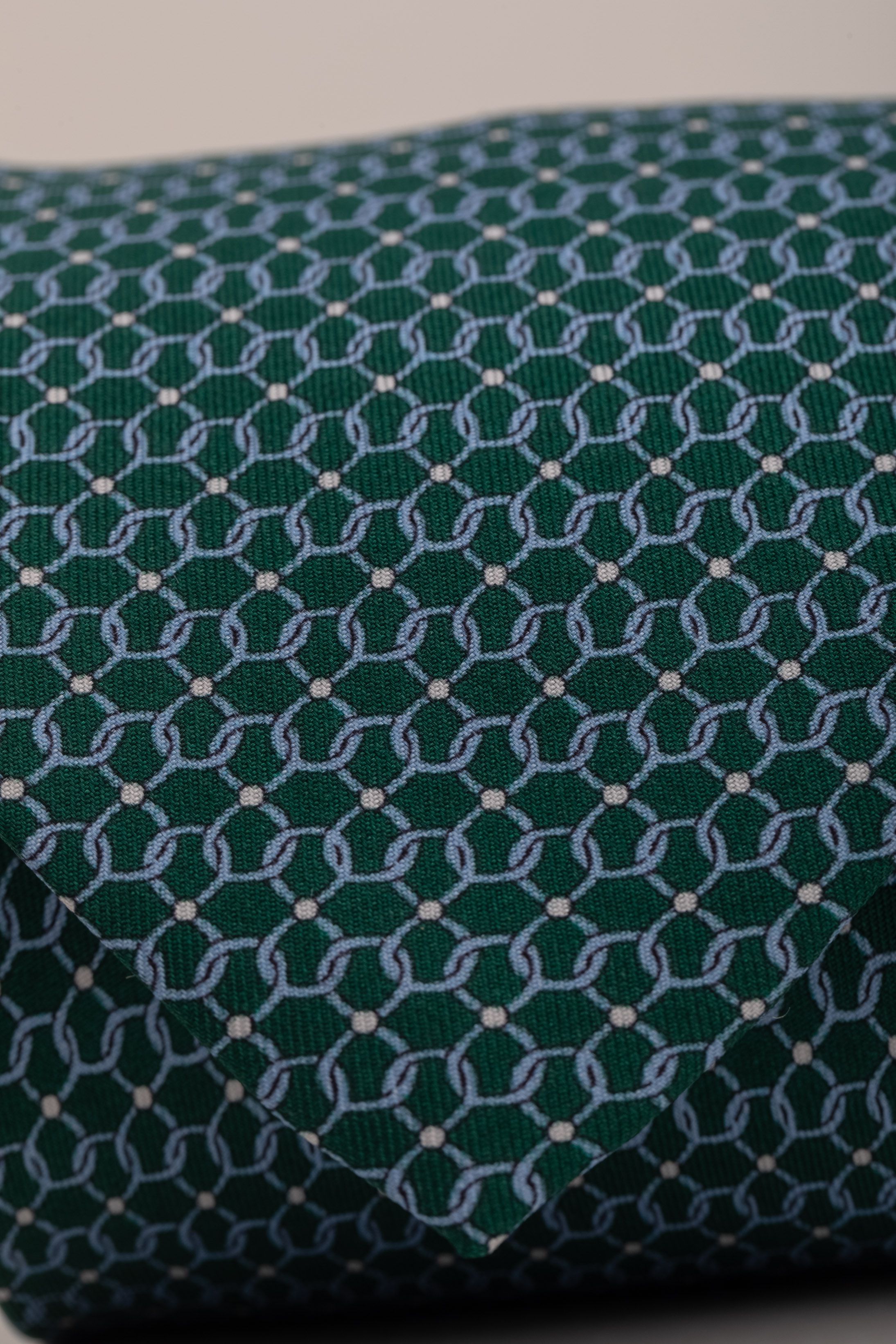 Gravata Seda Italiana Verde