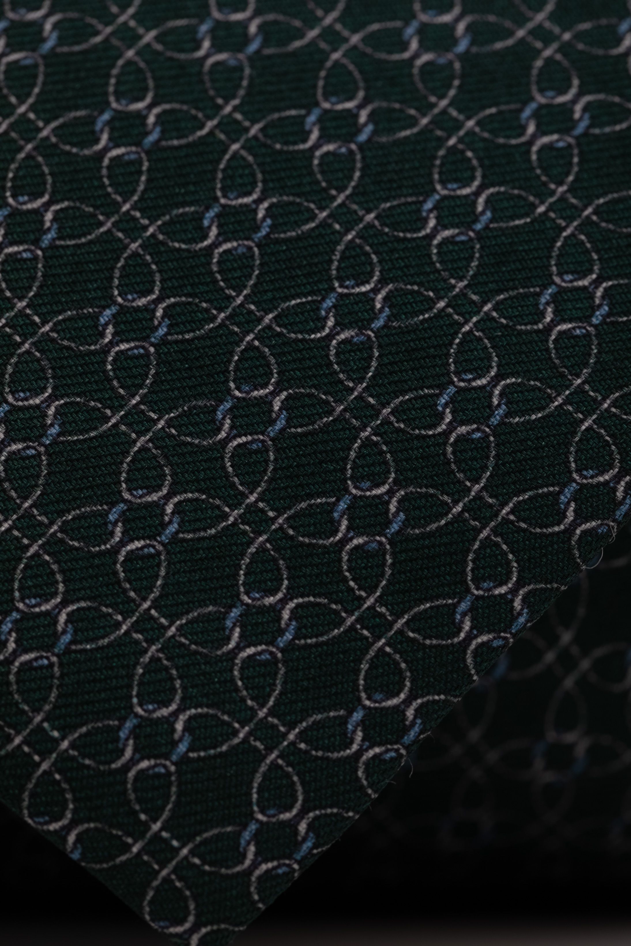 Gravata Seda Italiana Verde 