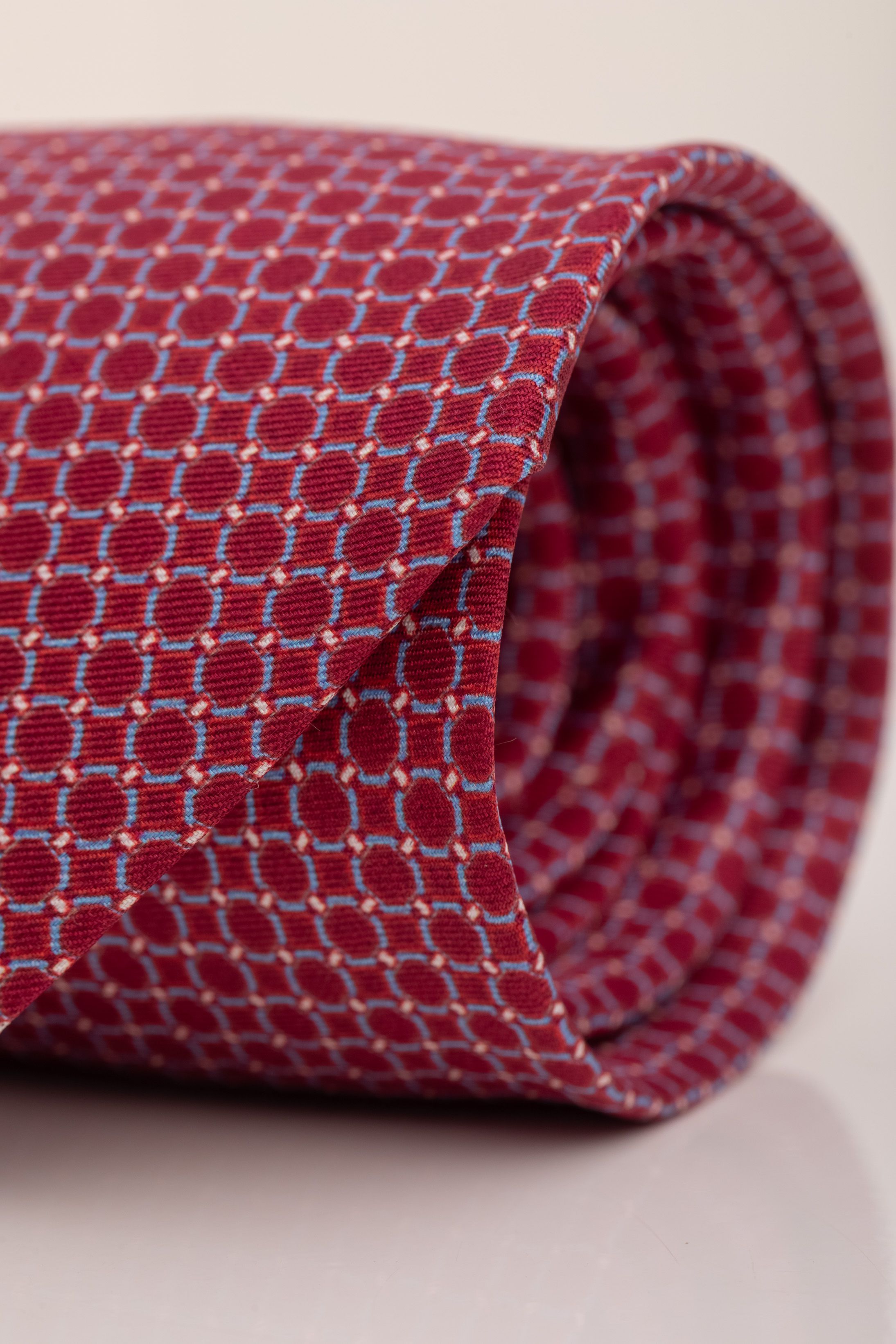 Gravata Seda Italiana Vermelho