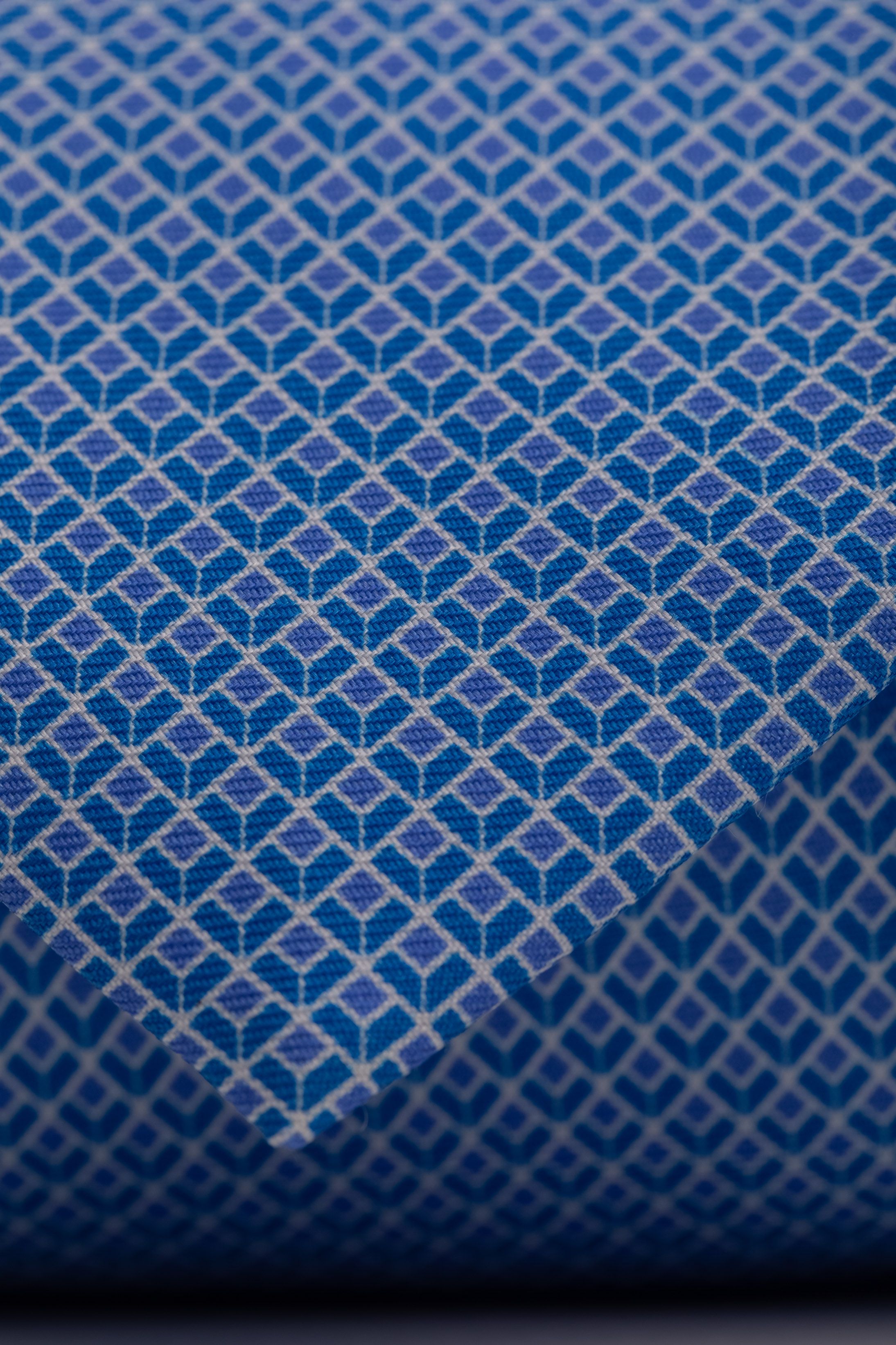 Gravata Seda Italiana Azul Claro 