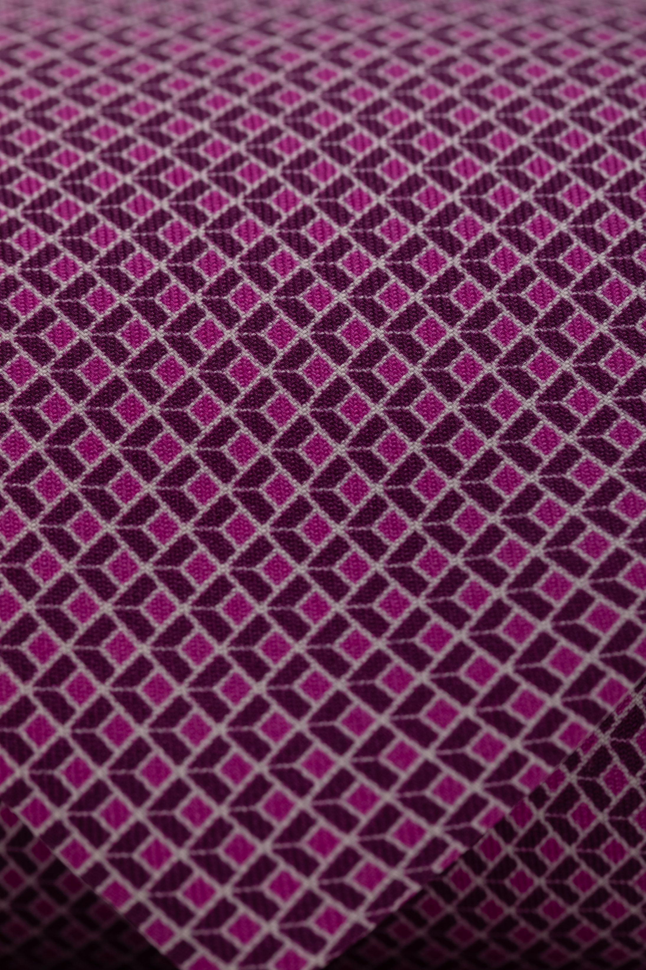 Gravata Seda Italiana Rosa