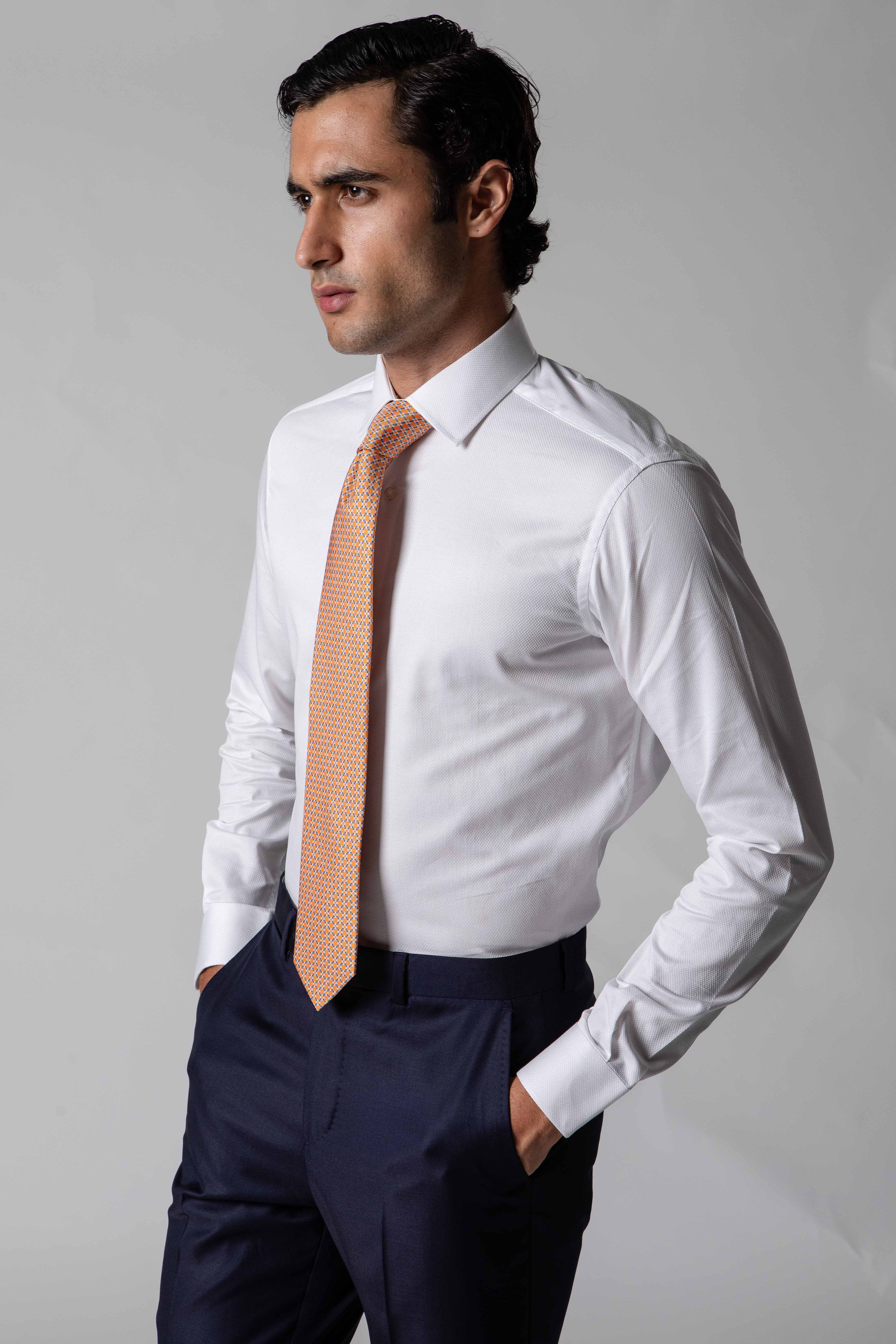 Camisa Social Slim fit Fio 60