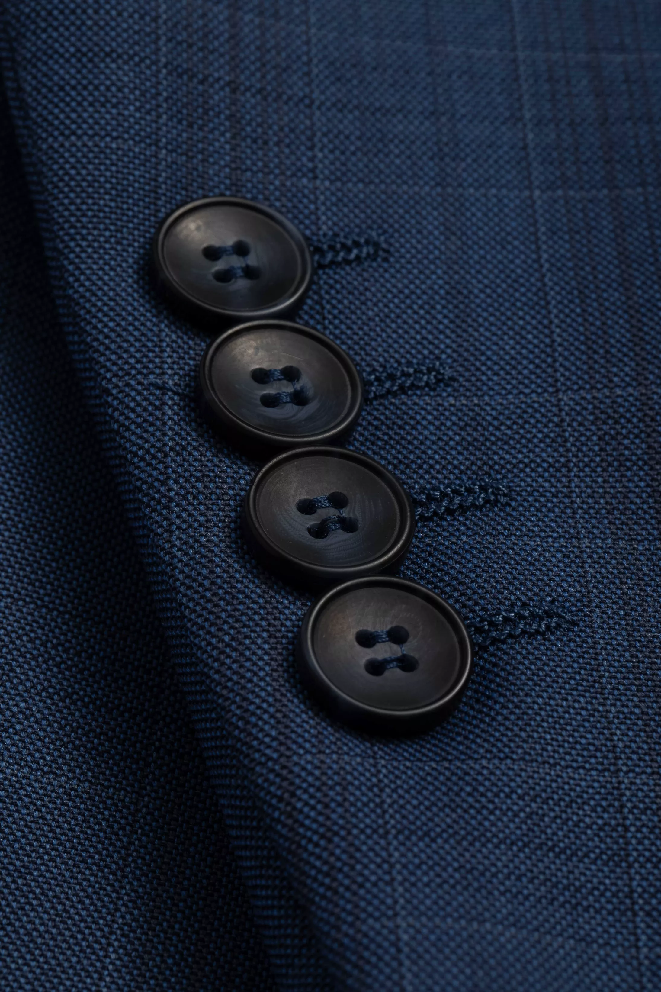 Blazer Slim Super 120 Window Pane Azul Claro - Diodato Alfaiataria