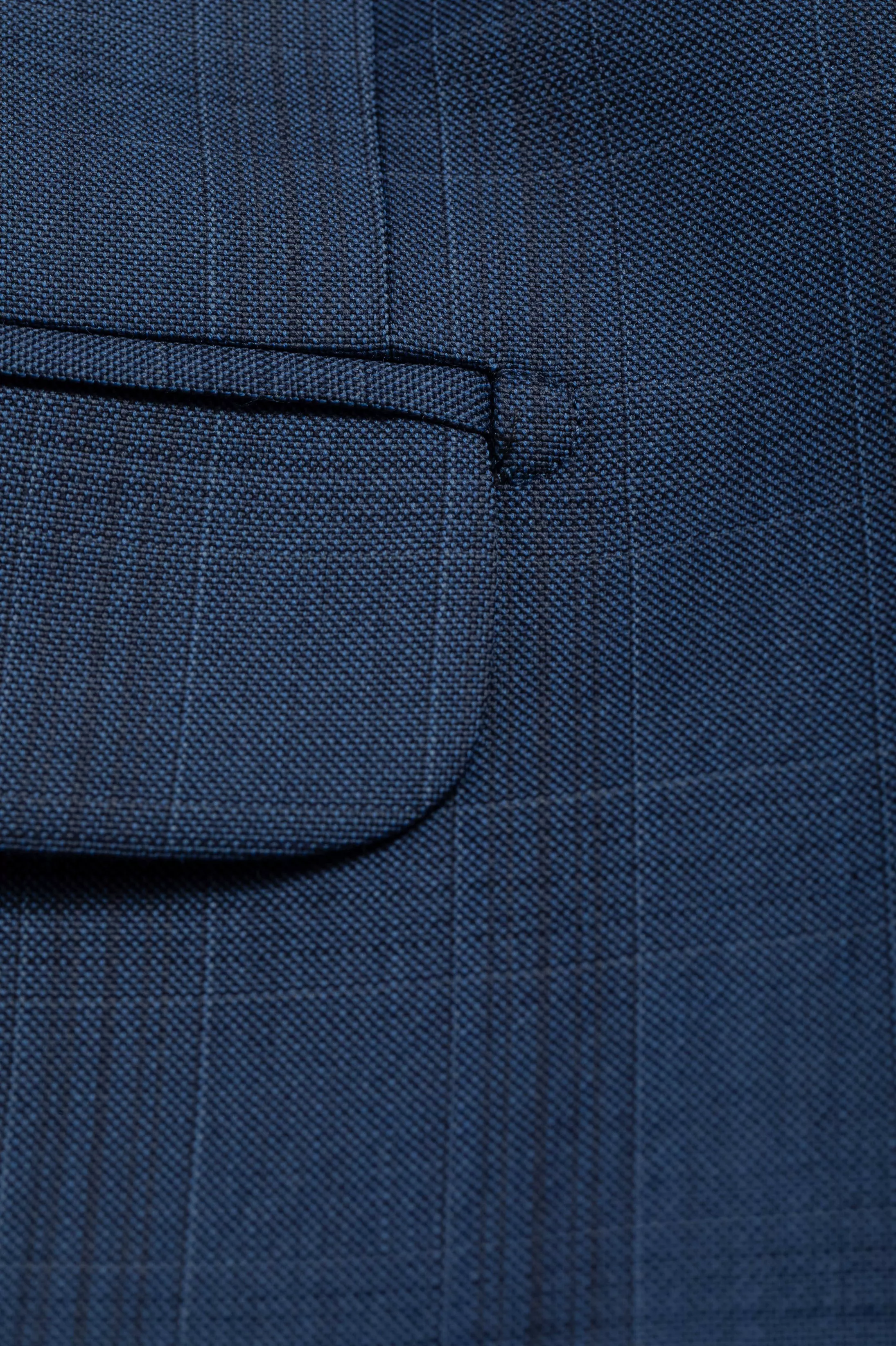 Blazer Slim Super 120 Window Pane Azul Claro