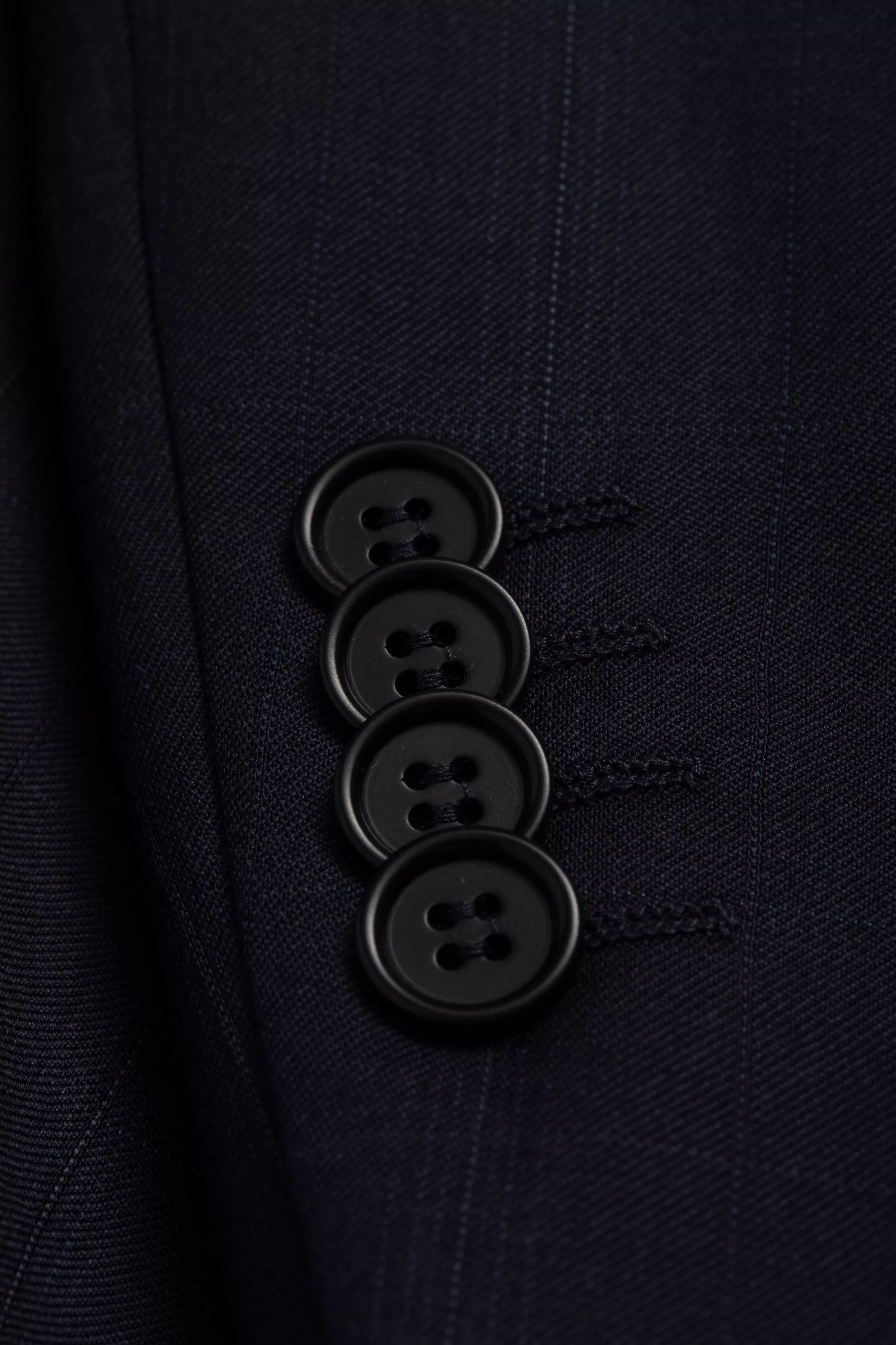 Blazer Reda Super 110 Slim Window Pane Marinho - Diodato Alfaiataria