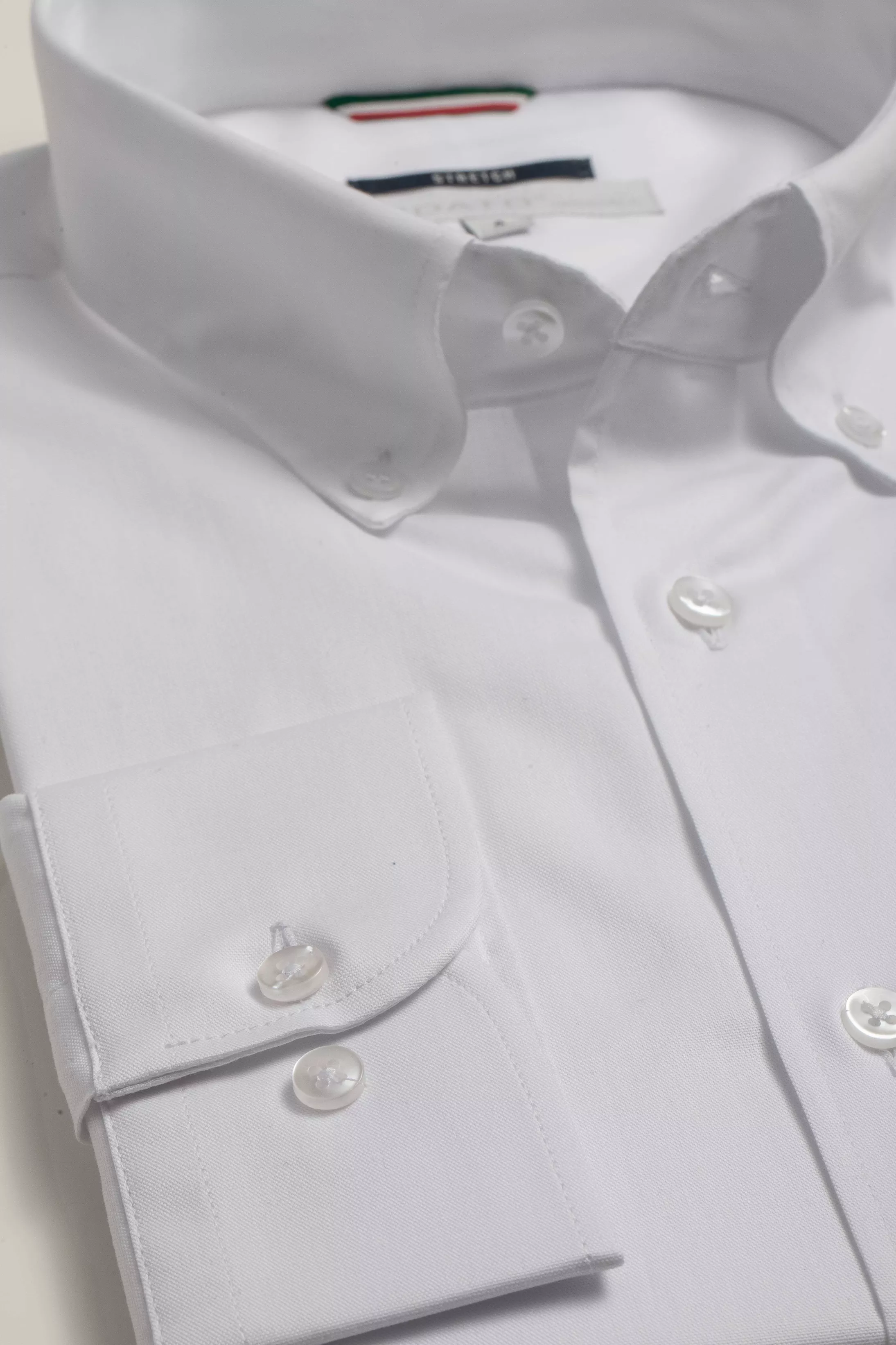 Camisa Manga Longa Regular Branca