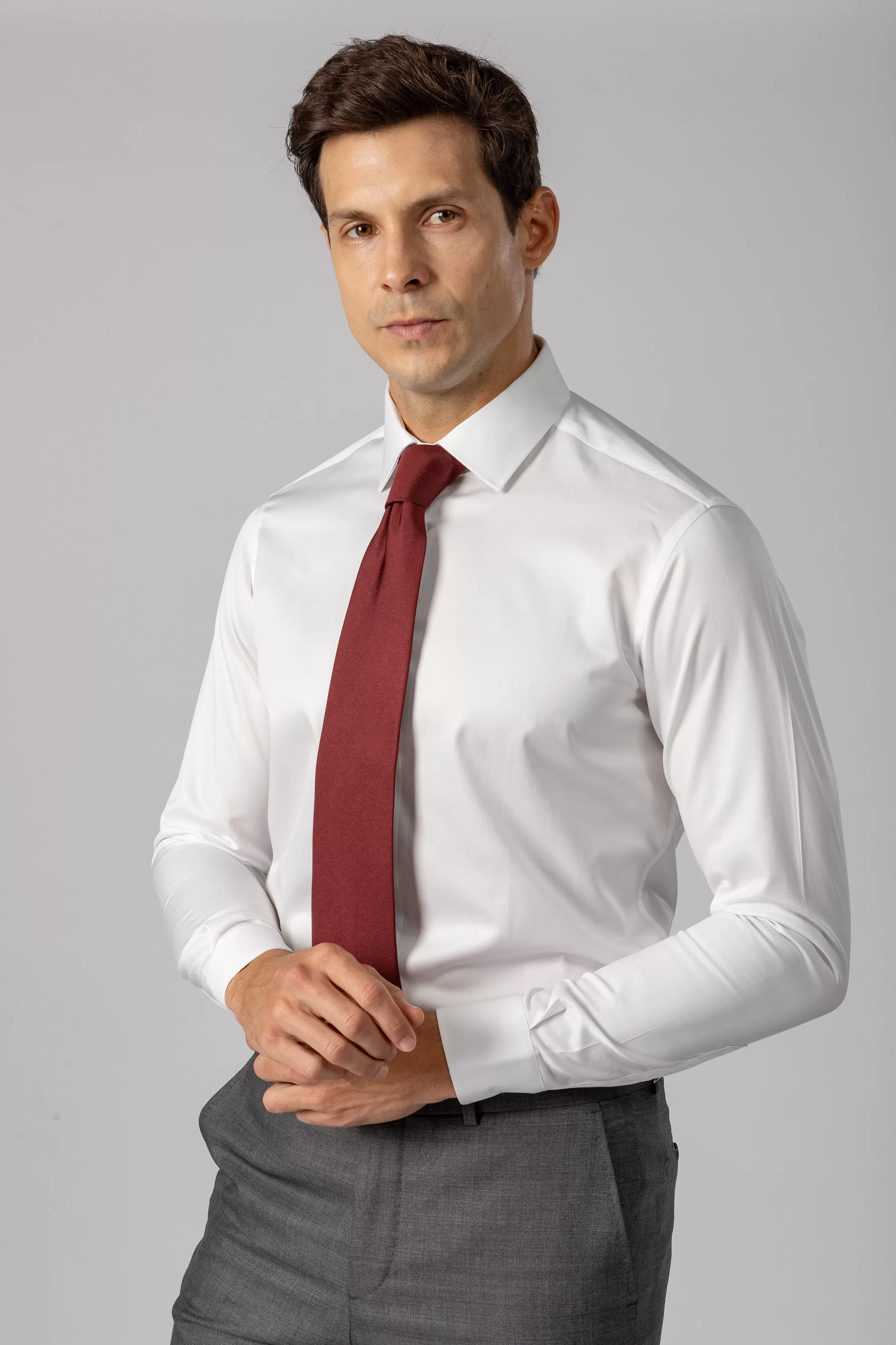 Camisa Social Slim fit Fio 140 Extra longo - Diodato Alfaiataria