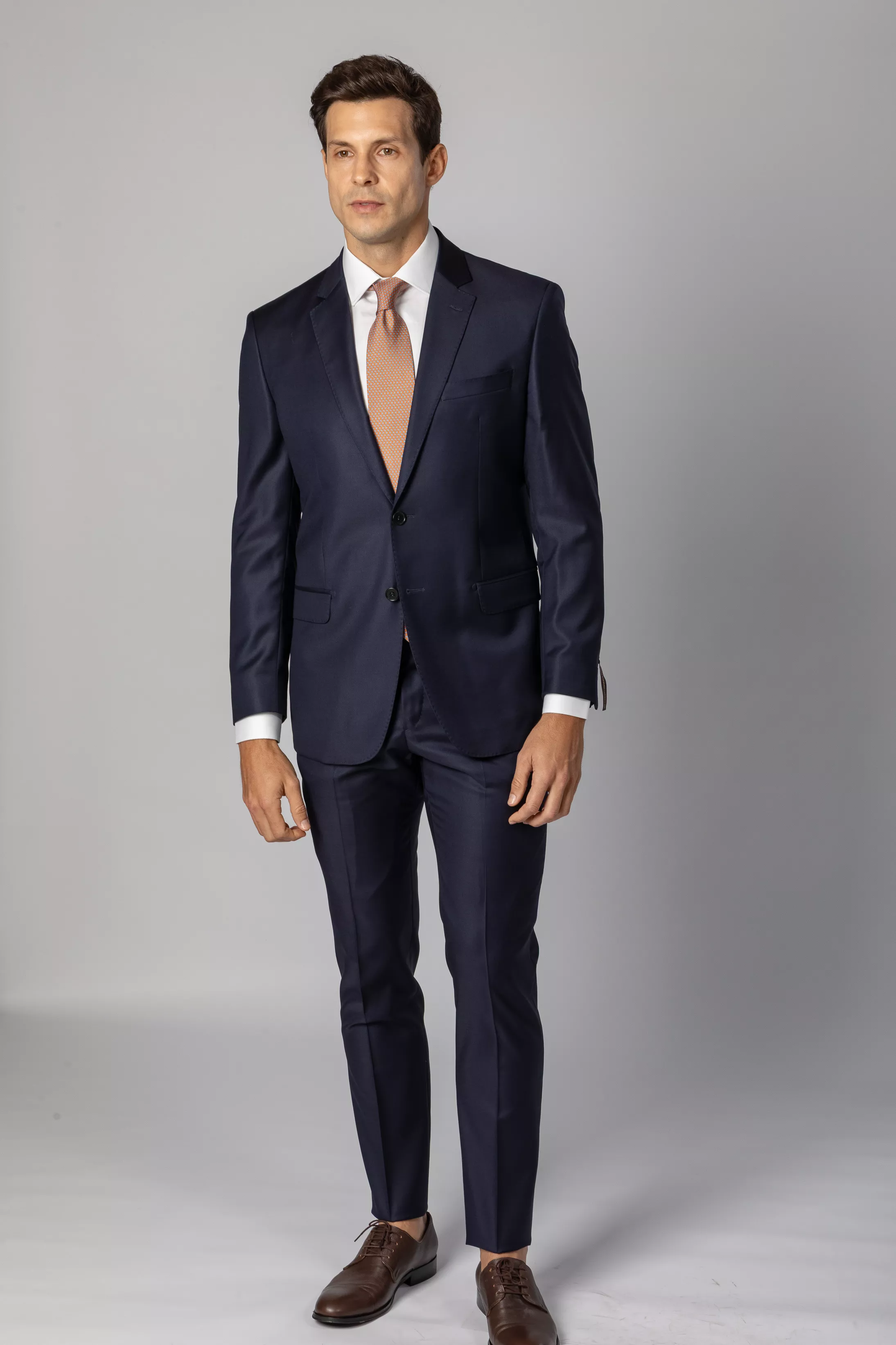 Costume Canônico Super 110 Slim Marinho - Diodato Alfaiataria