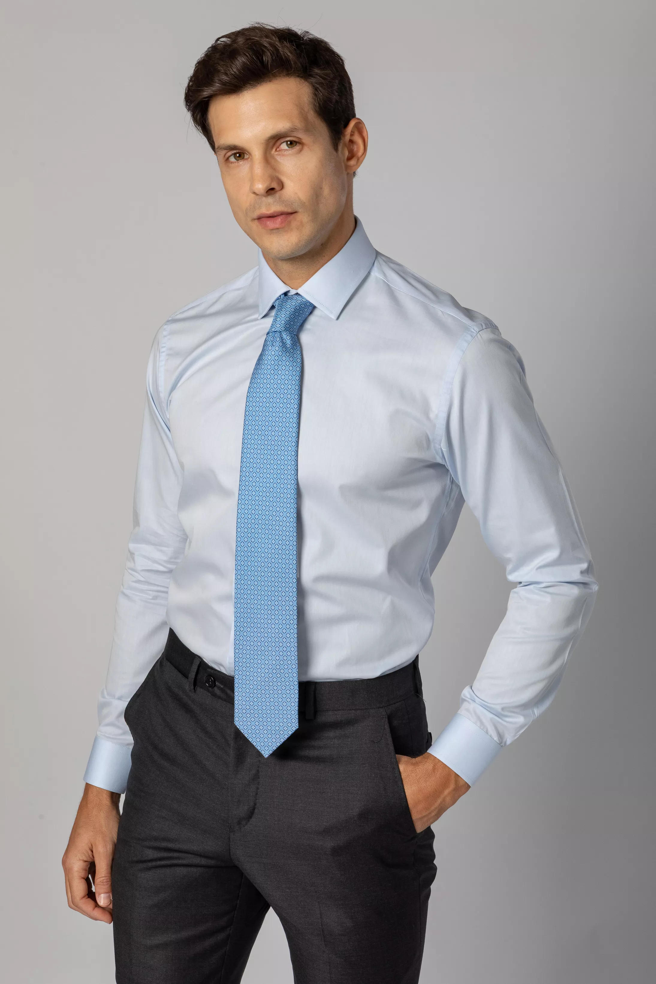Camisa Social Regular fio 80 - Diodato Alfaiataria