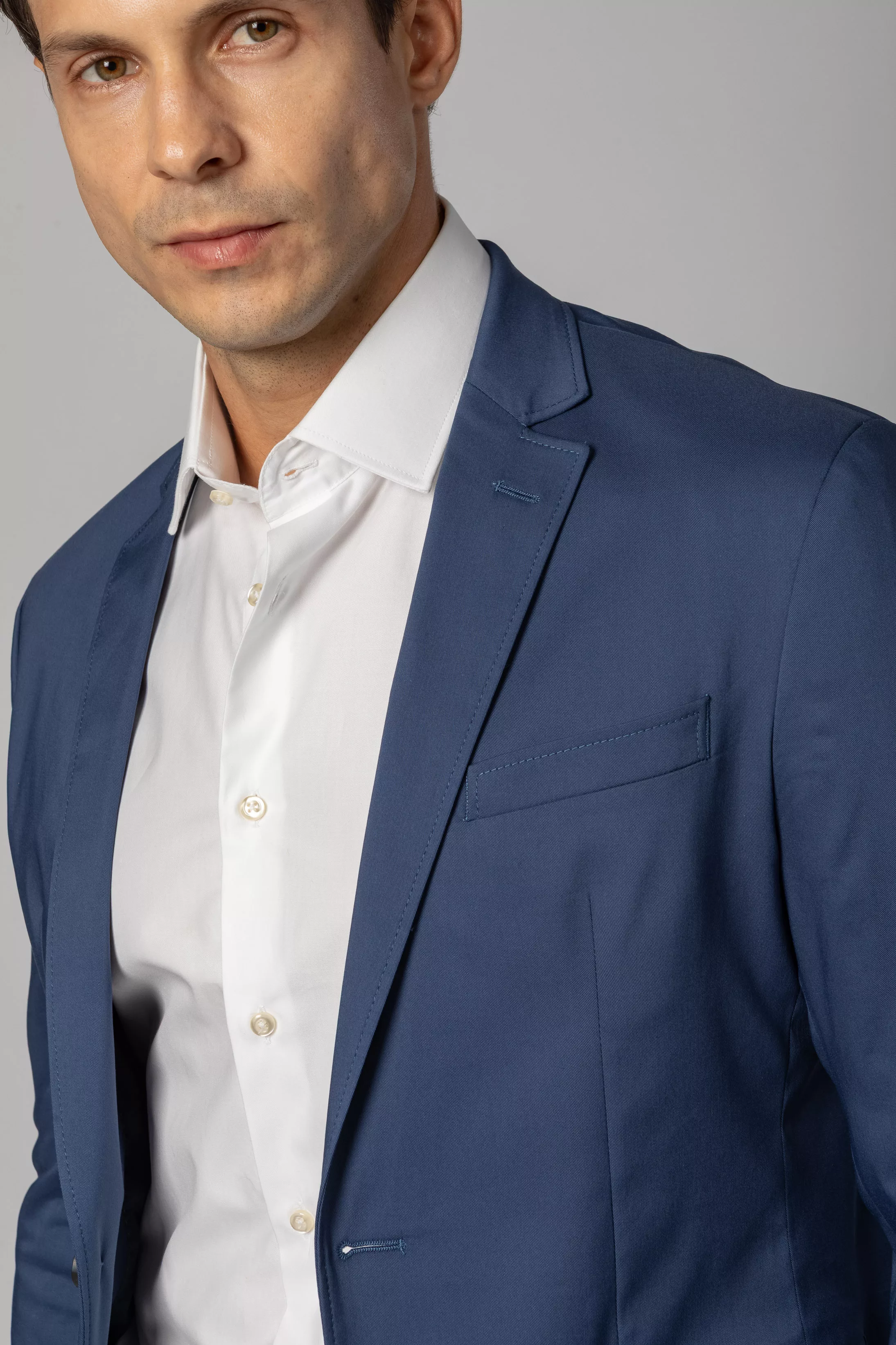 Blazer Slim Fit Azul - Diodato Alfaiataria