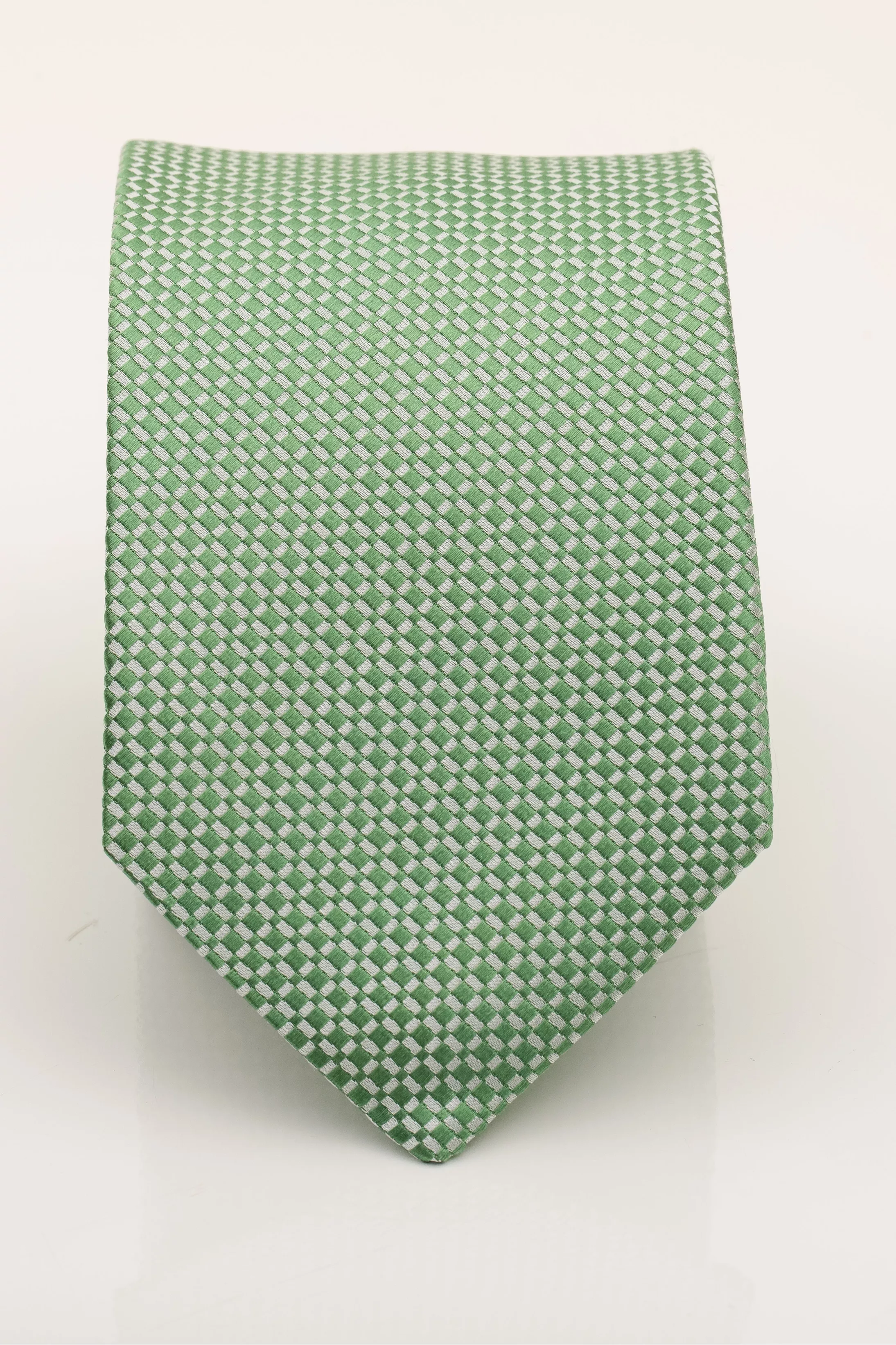 Gravata Seda Italiana Verde Claro - Diodato Alfaiataria