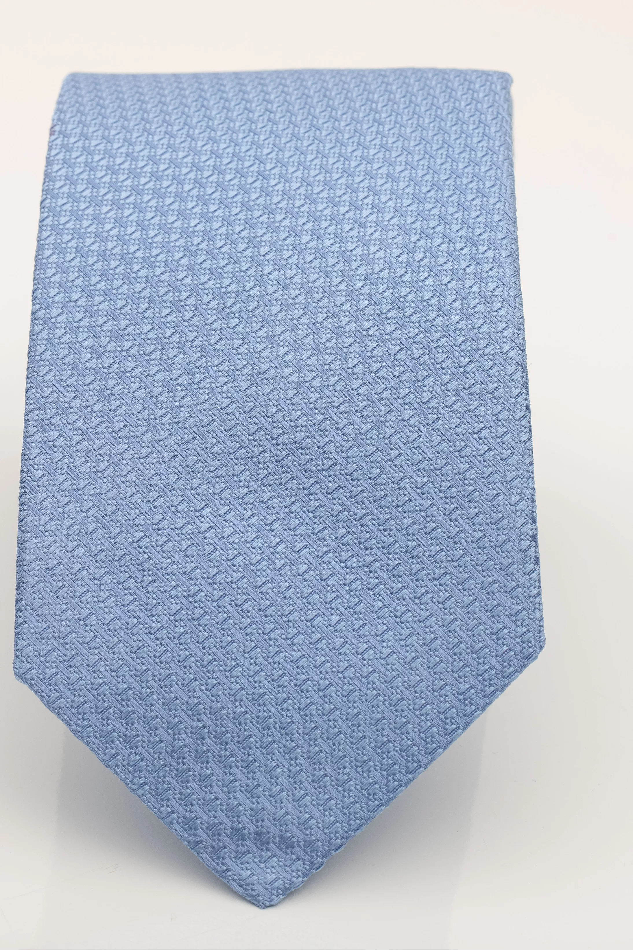 Gravata Seda Italiana Azul Claro - Diodato Alfaiataria