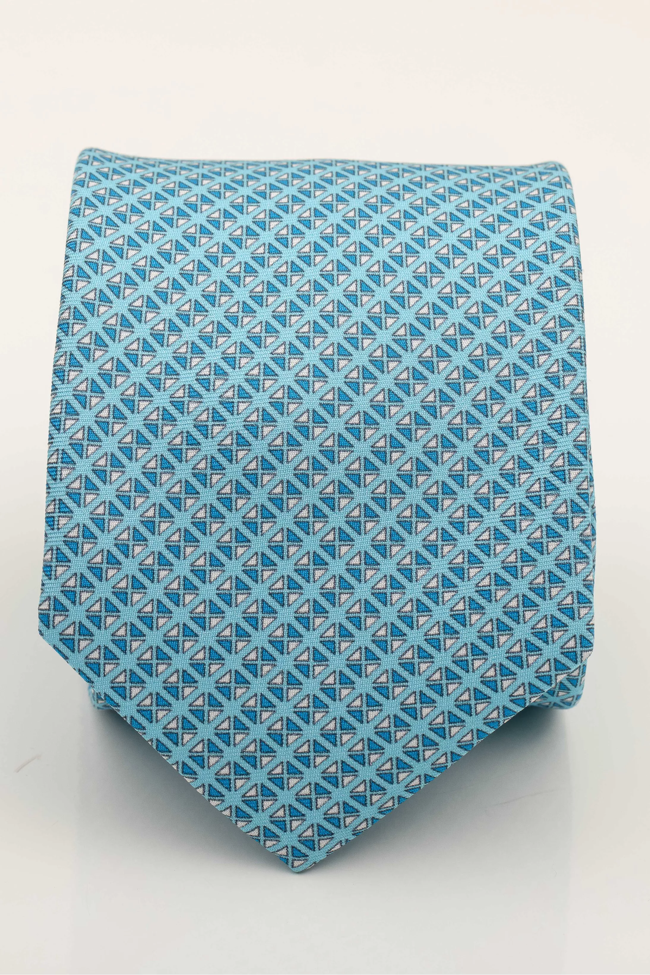 Gravata Seda Italiana Azul - Diodato Alfaiataria
