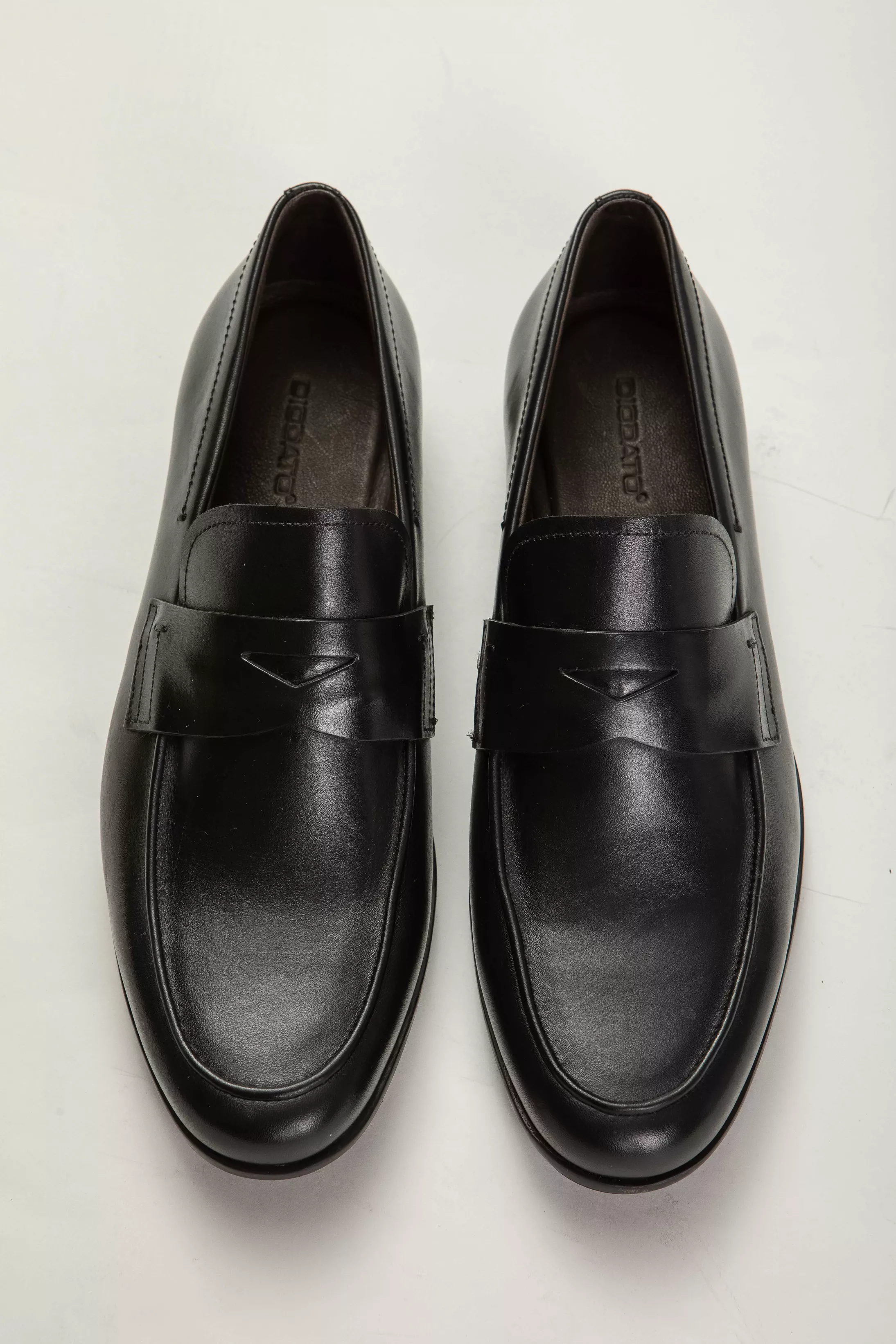 Penny Loafer Lugano Preto - Diodato Alfaiataria