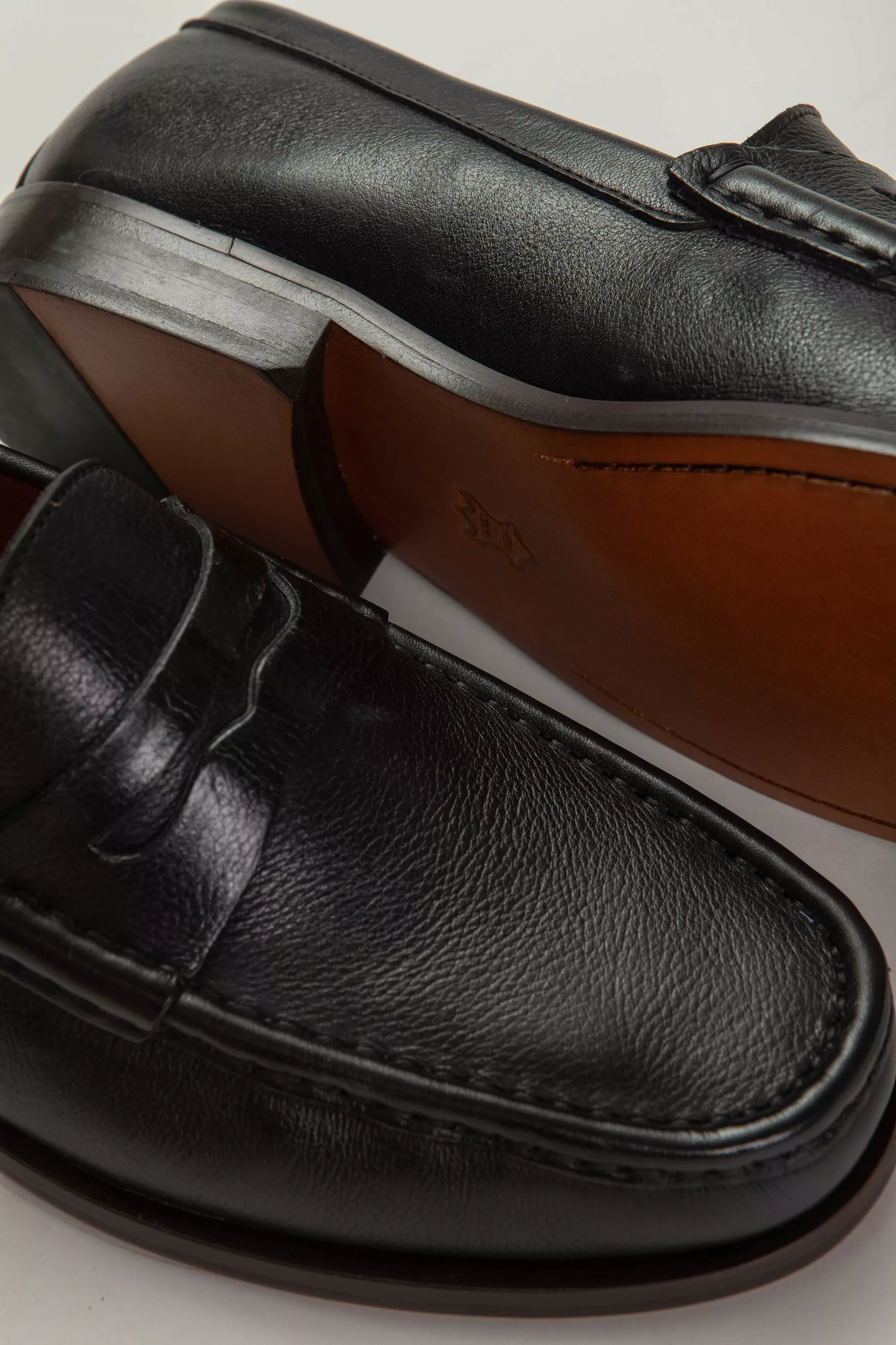 Mocassim Italiano Preto