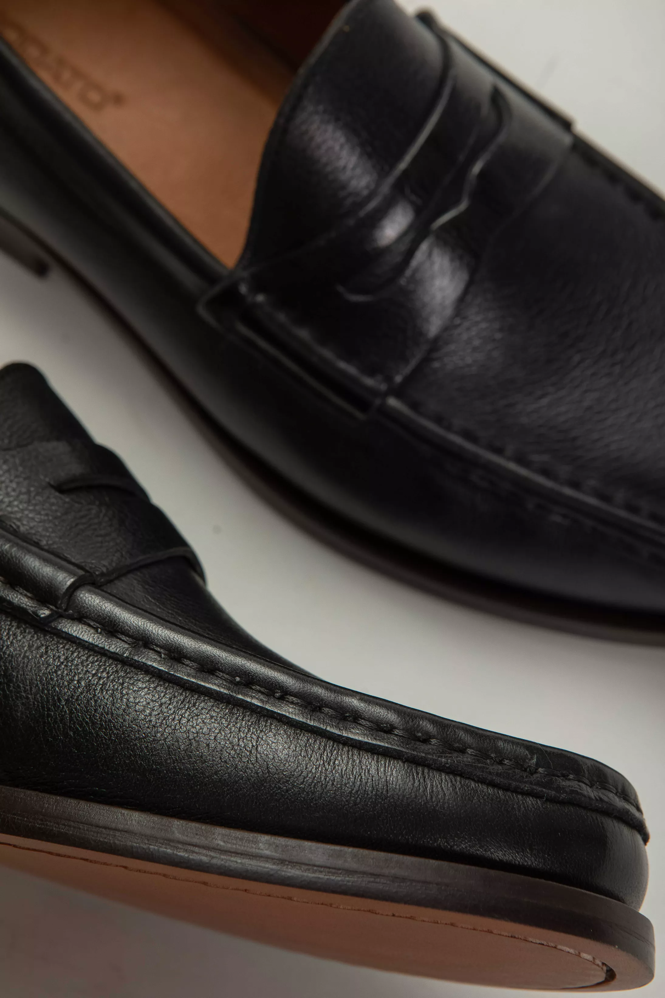 Mocassim Italiano Preto