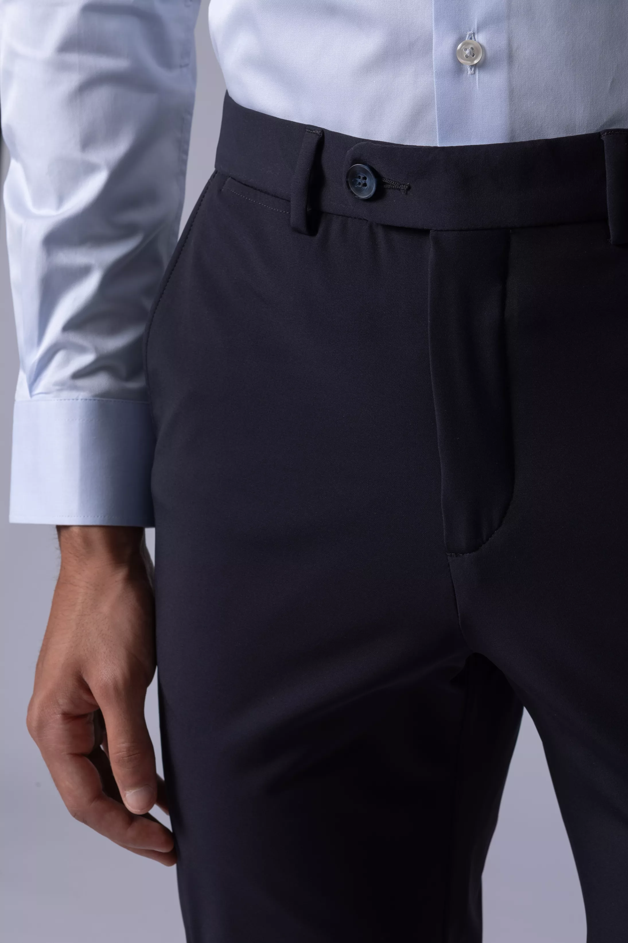 Costume Slim fit Tecido Tecnológico Firenze Marinho noite