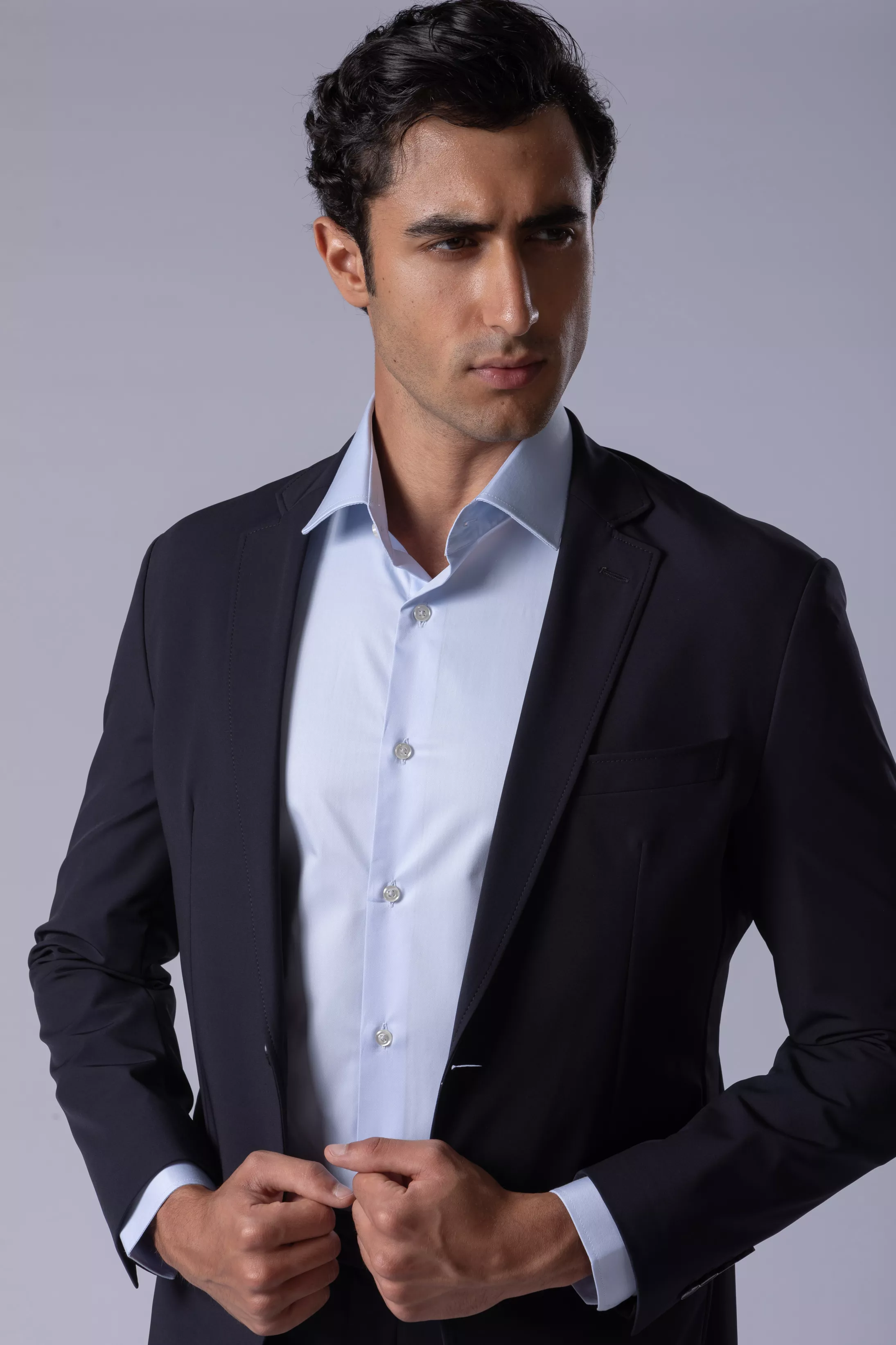Blazer Slim Fit Firenze Marinho noite - Diodato Alfaiataria