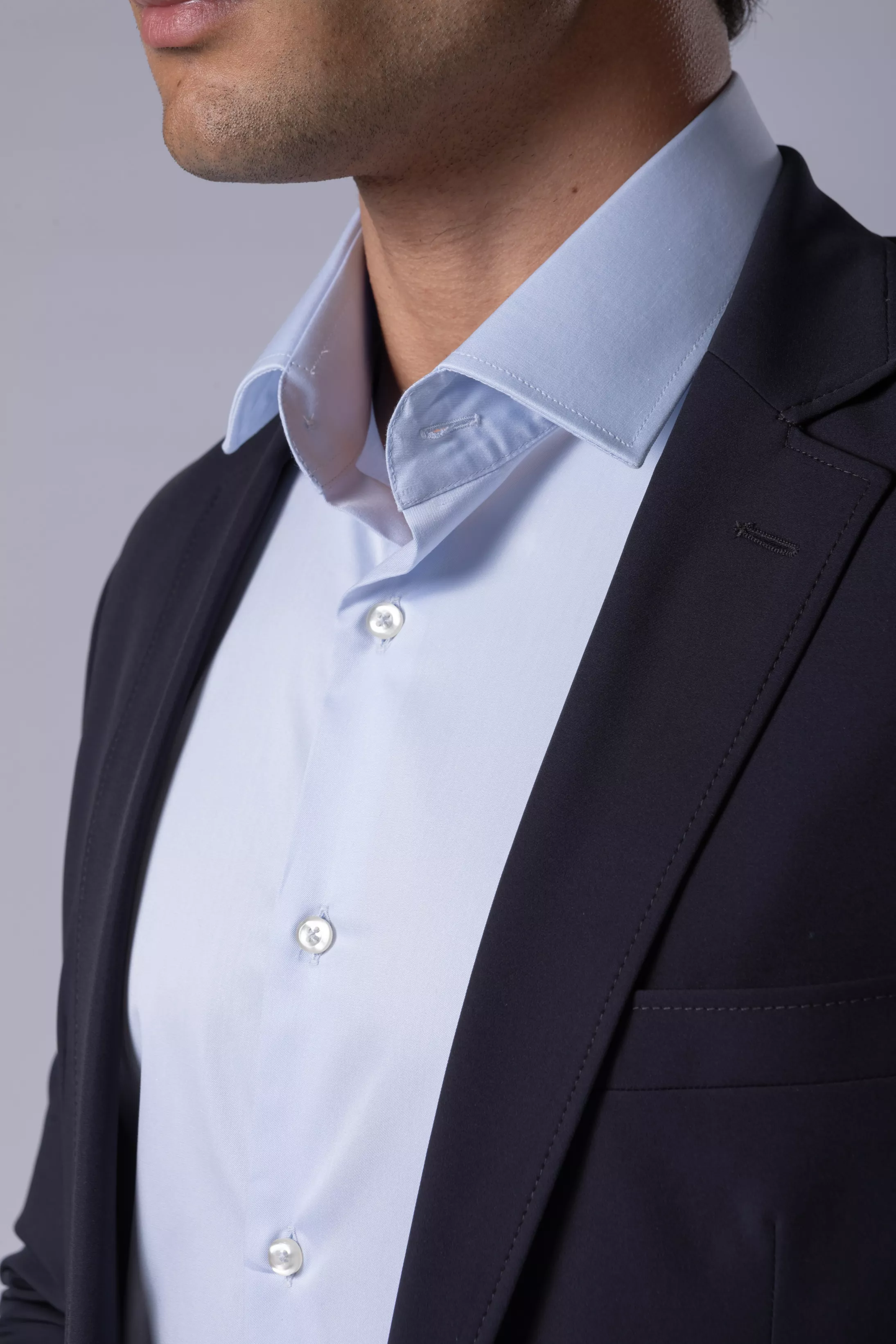 Costume Slim fit Tecido Tecnológico Firenze Marinho noite
